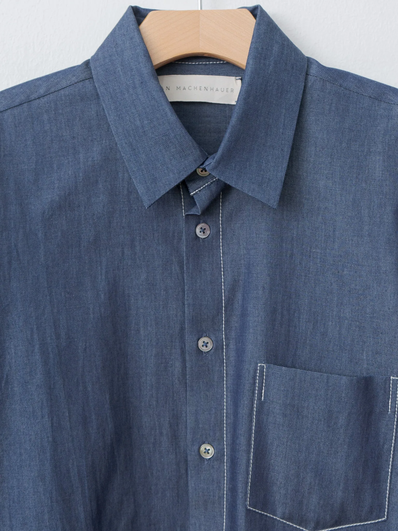 Chris Shirt - Blue sold by Namu Shop product image thumbnail 5