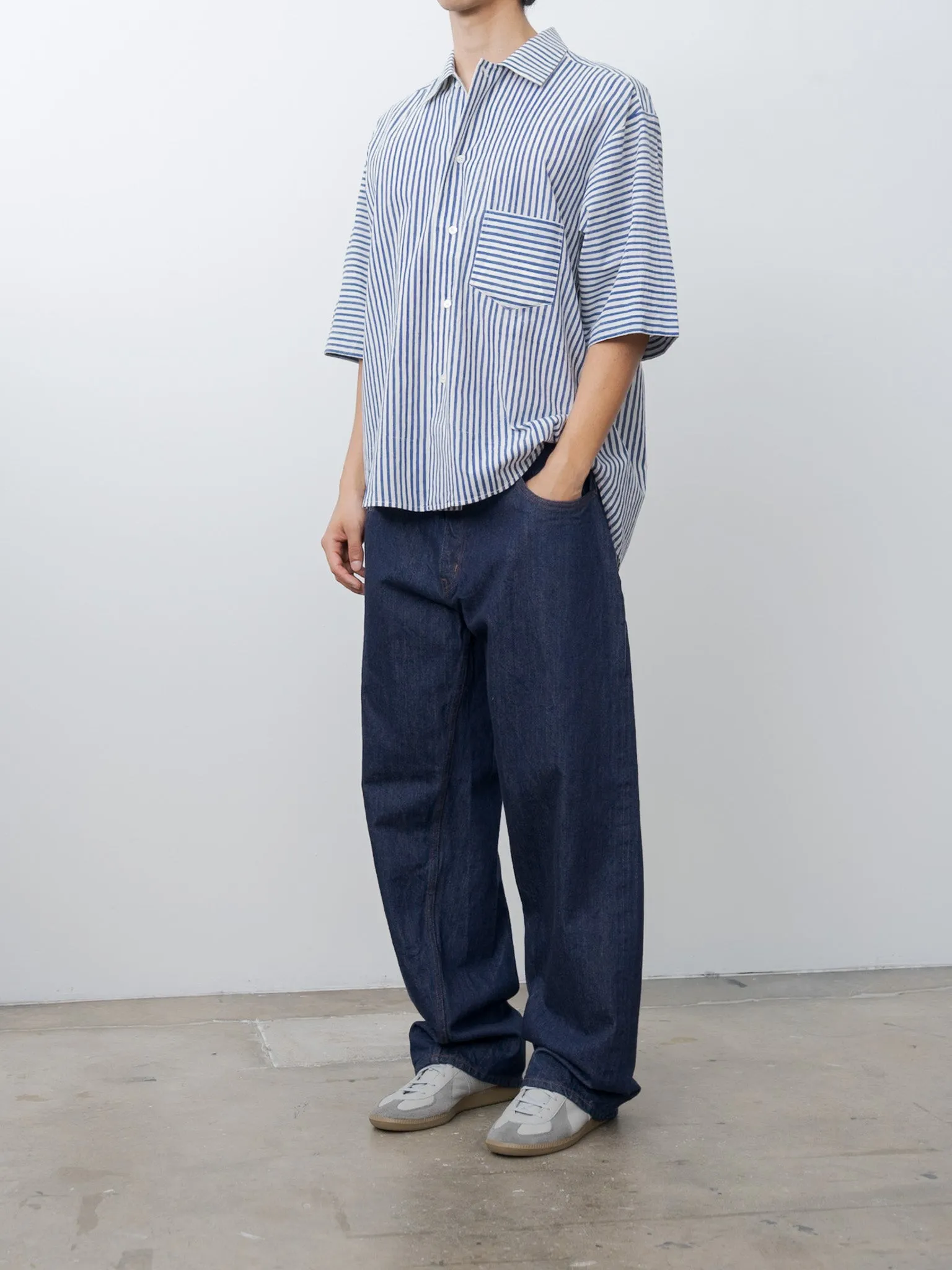 Fred Shirt - Blue Stripe sold by Namu Shop product image thumbnail 4
