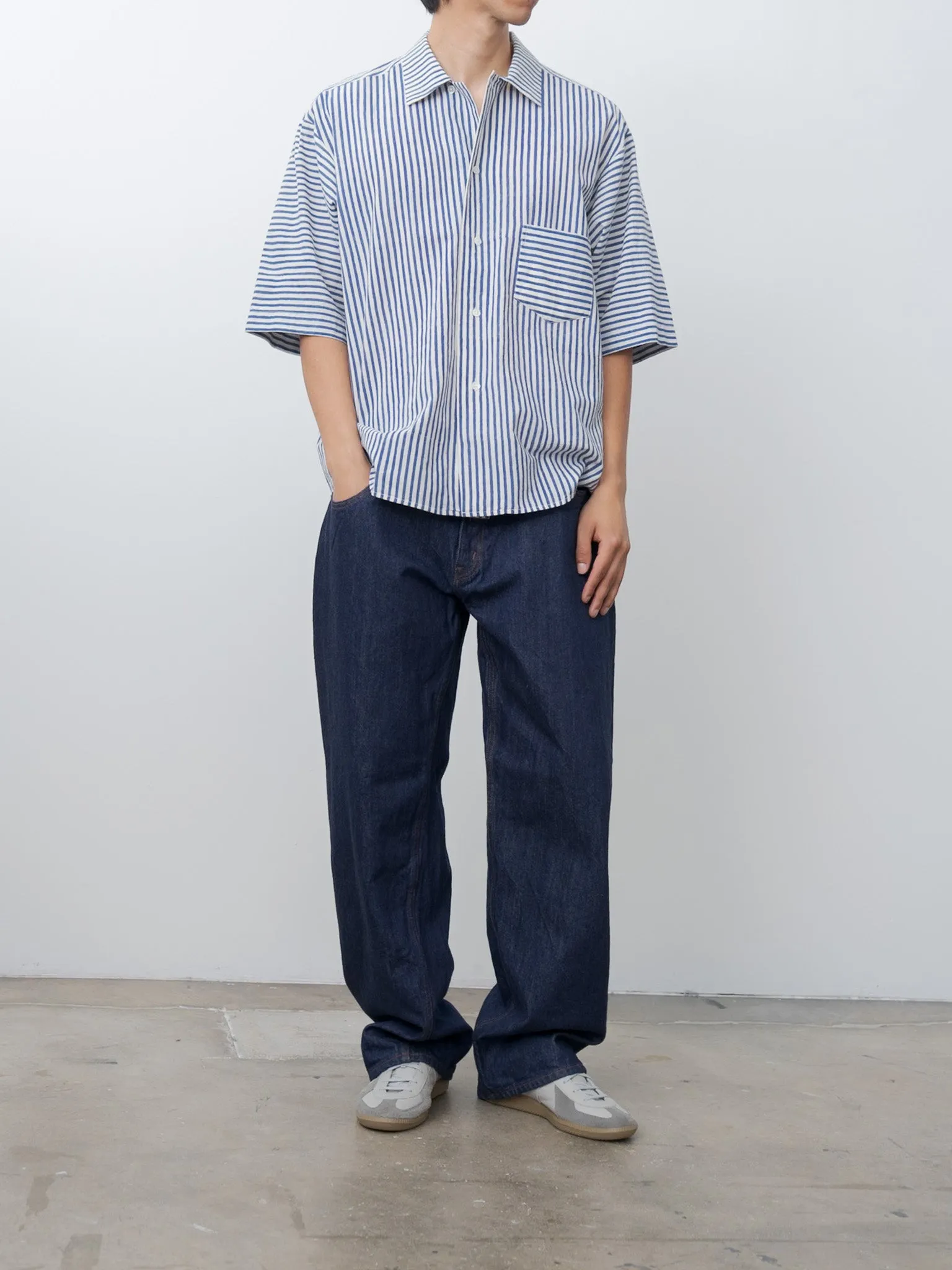 Fred Shirt - Blue Stripe sold by Namu Shop product image thumbnail 3
