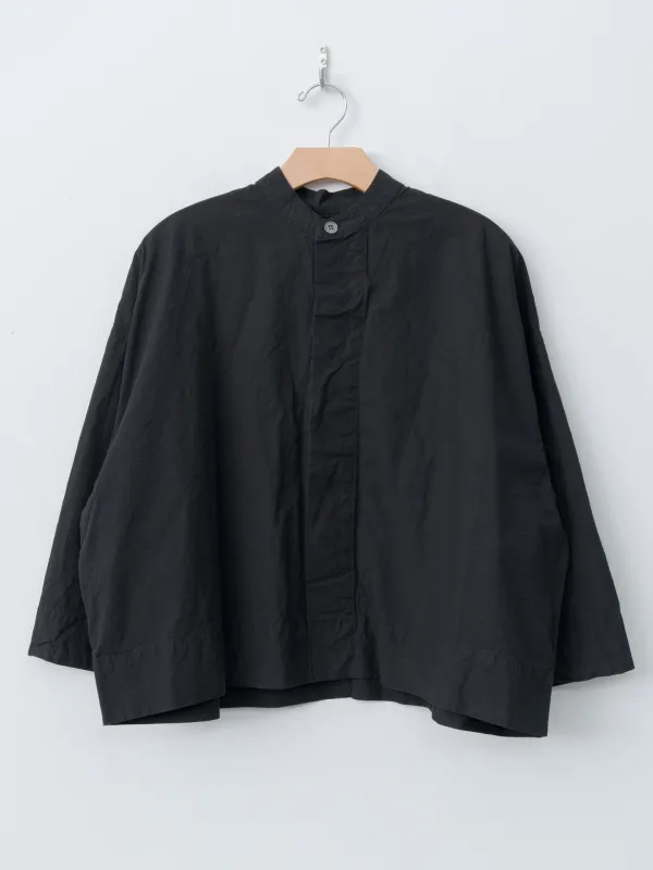 Compact Broadcloth Shirt - Black sold by Namu Shop