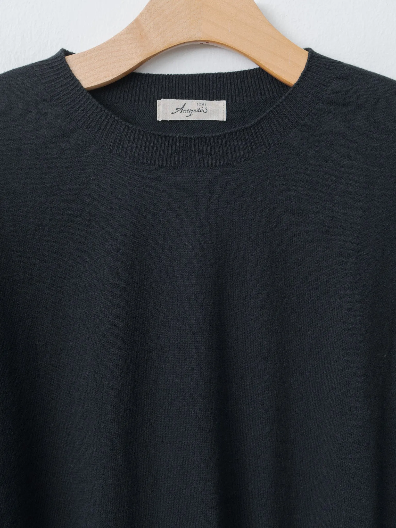 Wholegarment C/L Pullover - Black sold by Namu Shop product image thumbnail 3