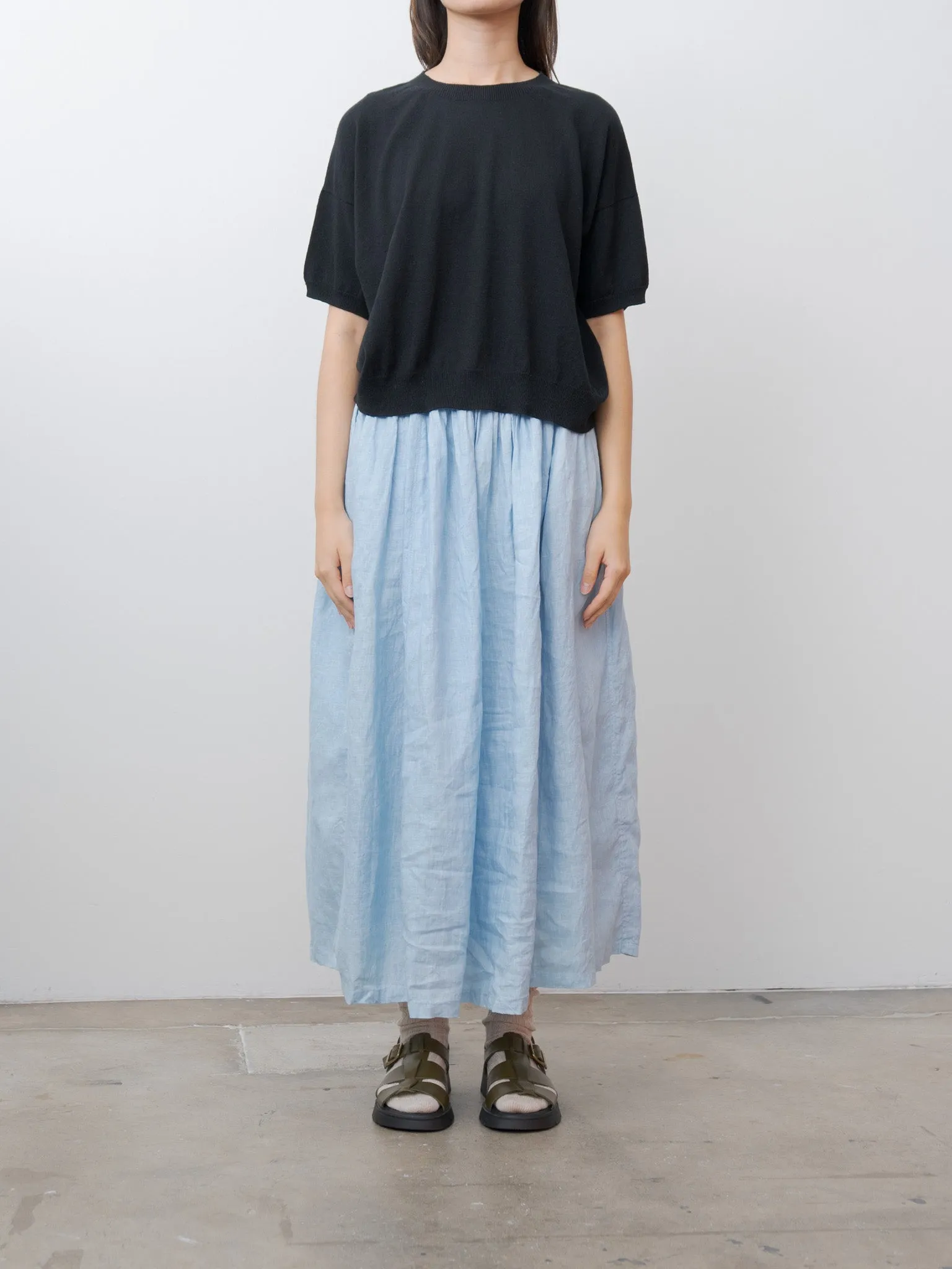 Wholegarment C/L Pullover - Black sold by Namu Shop product image thumbnail 4