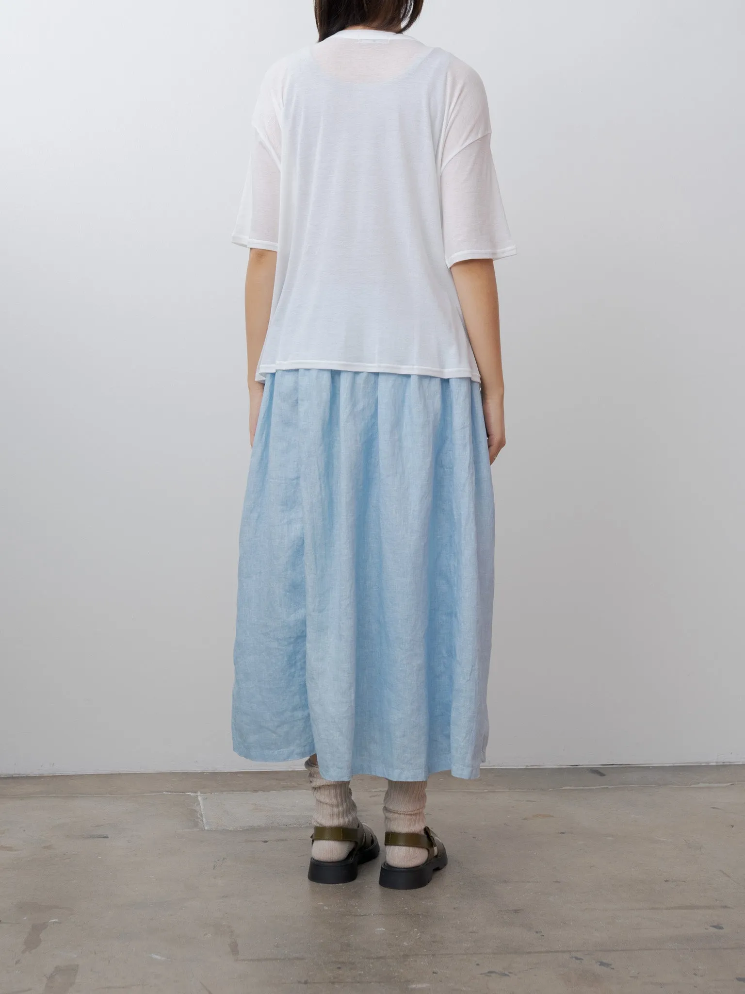 T-Shirt and Tanktop Set - Gray x White sold by Namu Shop product image thumbnail 3