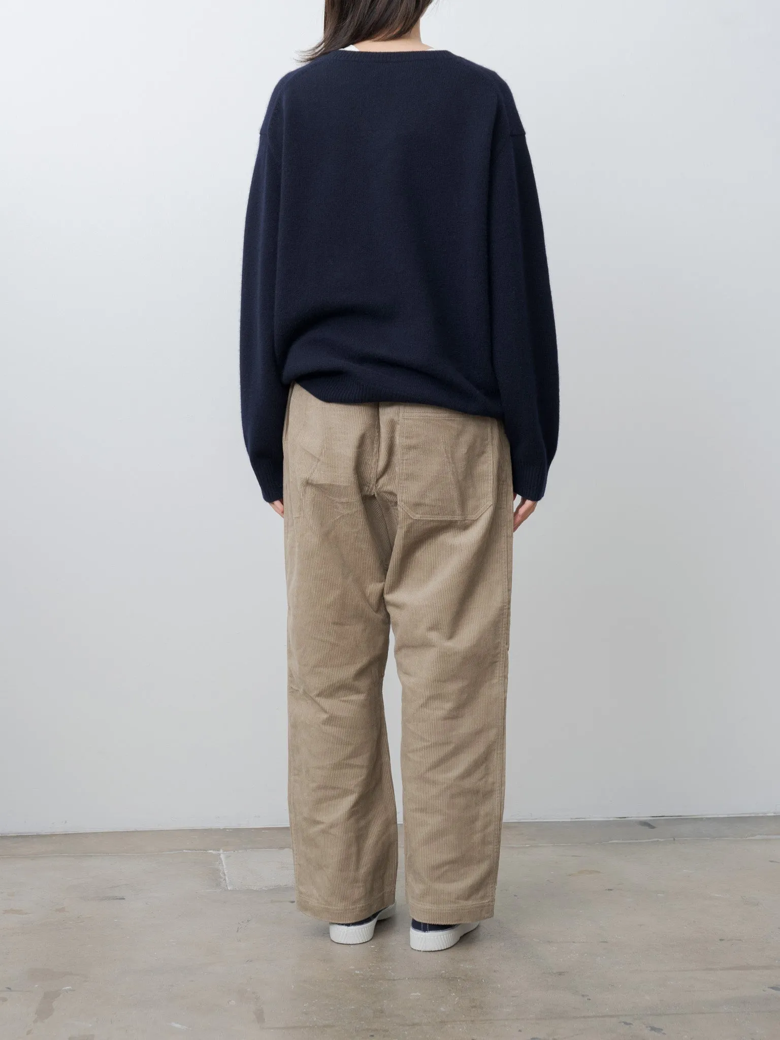 Mann 3-Ply Cashmere Sweater - Midnight sold by Namu Shop product image thumbnail 5