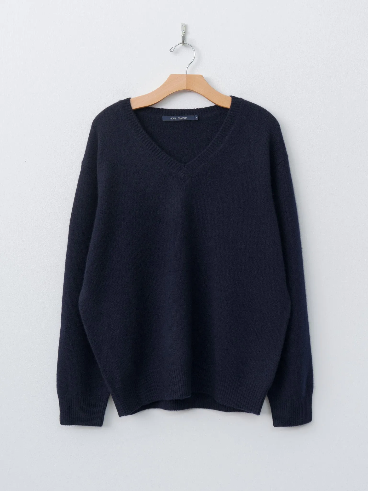 Mann 3-Ply Cashmere Sweater - Midnight sold by Namu Shop