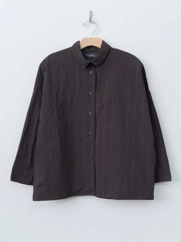 Tina Shirt - Eggplant sold by Namu Shop