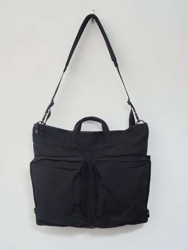 Gabardine Helmet Bag - Black sold by Namu Shop