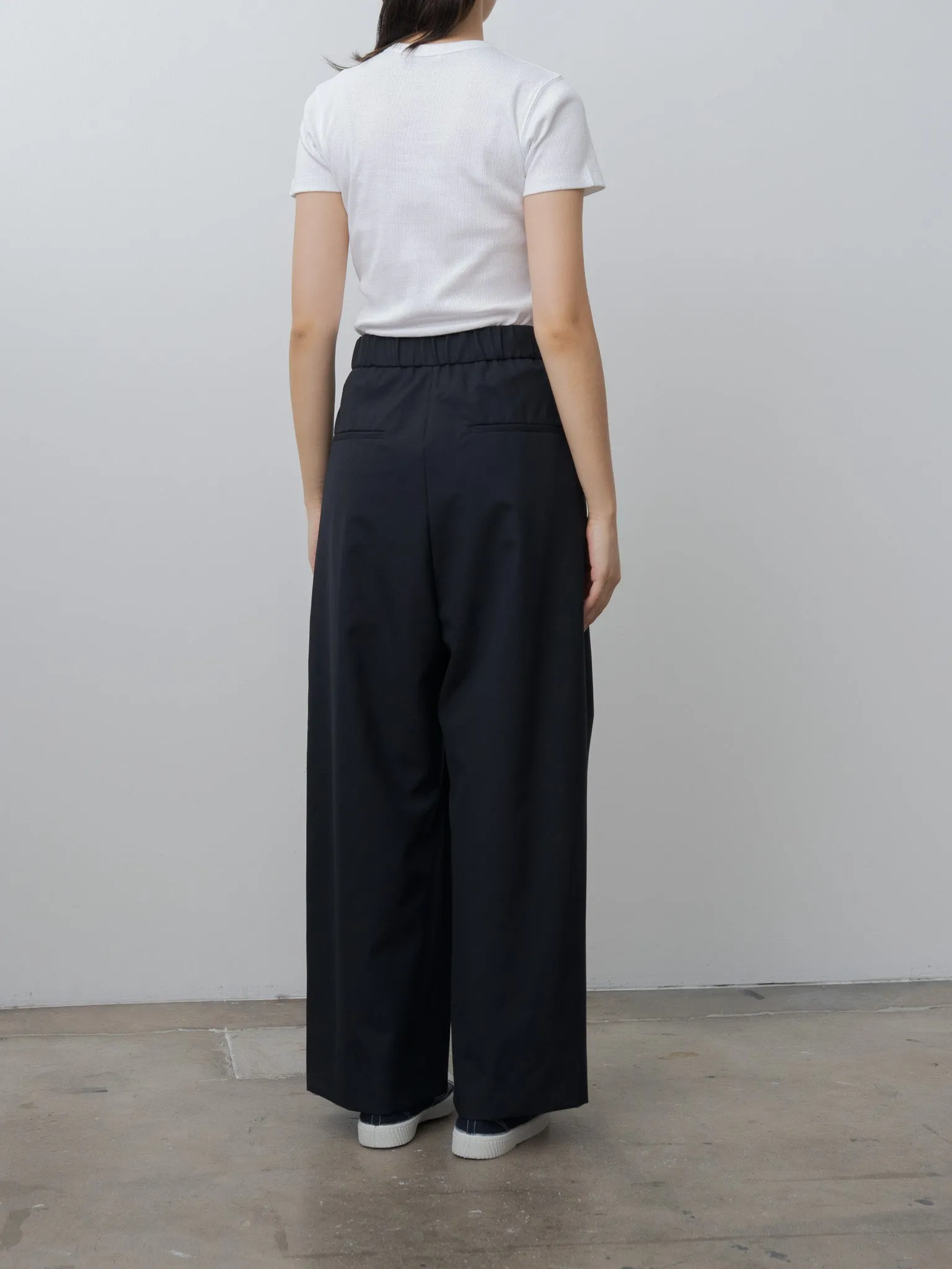 Recycle Suvin Rib Fit T-Shirt - White sold by Namu Shop product image thumbnail 5