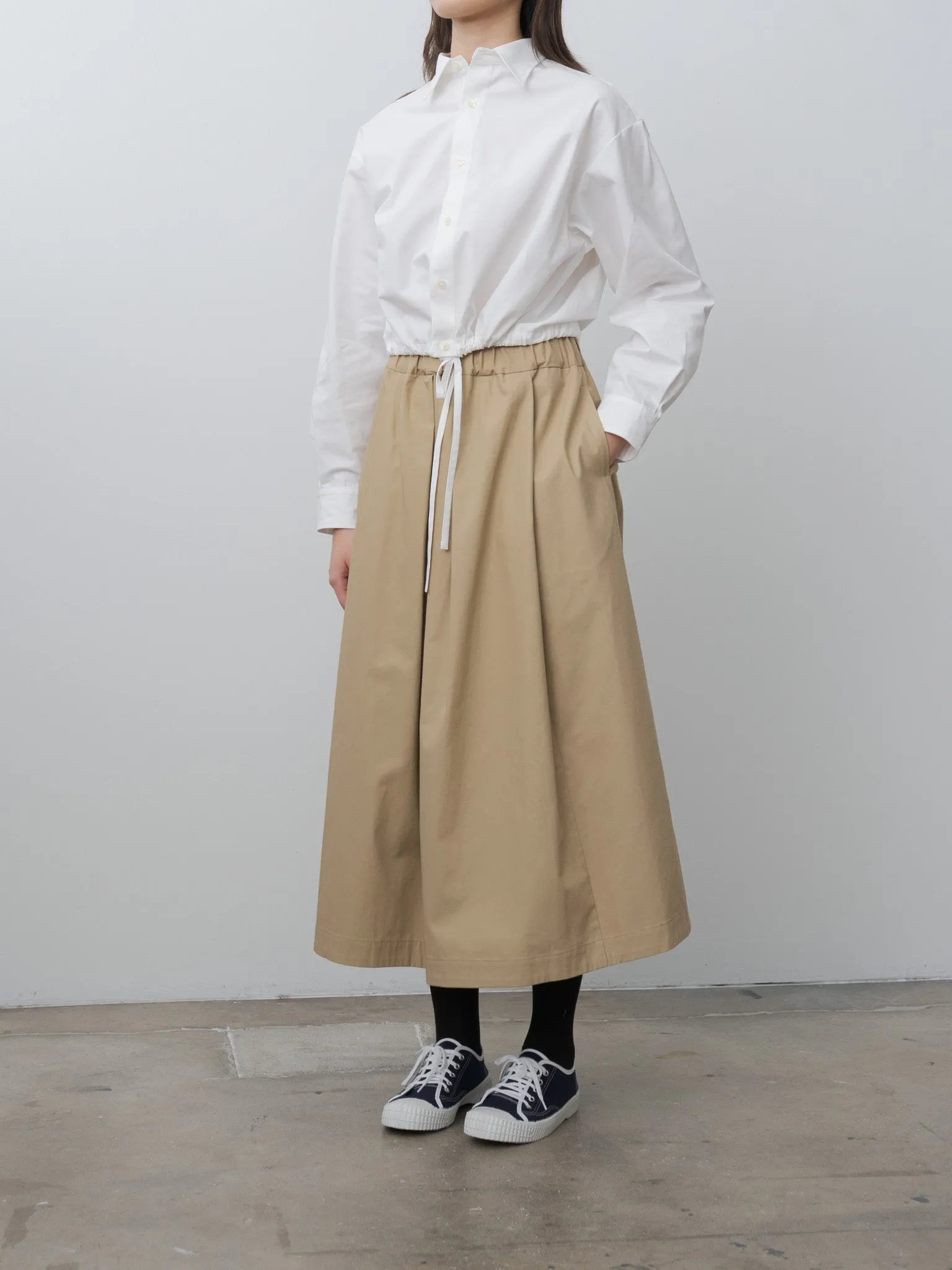 DOLLY-TWILL Skirt - Beige sold by Namu Shop product image thumbnail 3