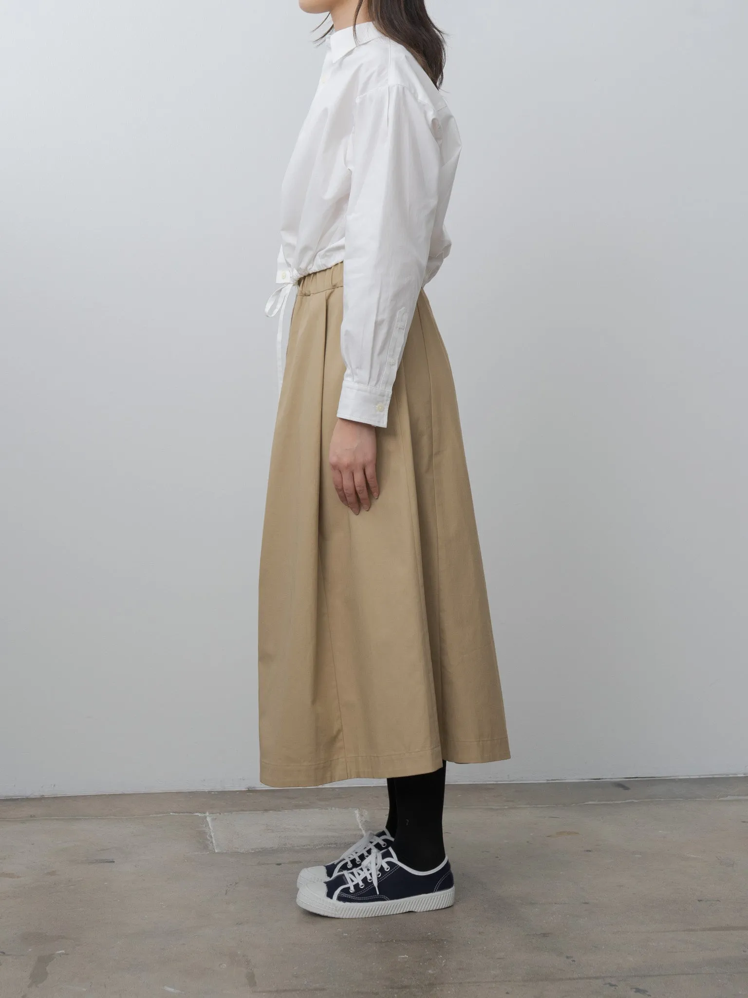 DOLLY-TWILL Skirt - Beige sold by Namu Shop product image thumbnail 4