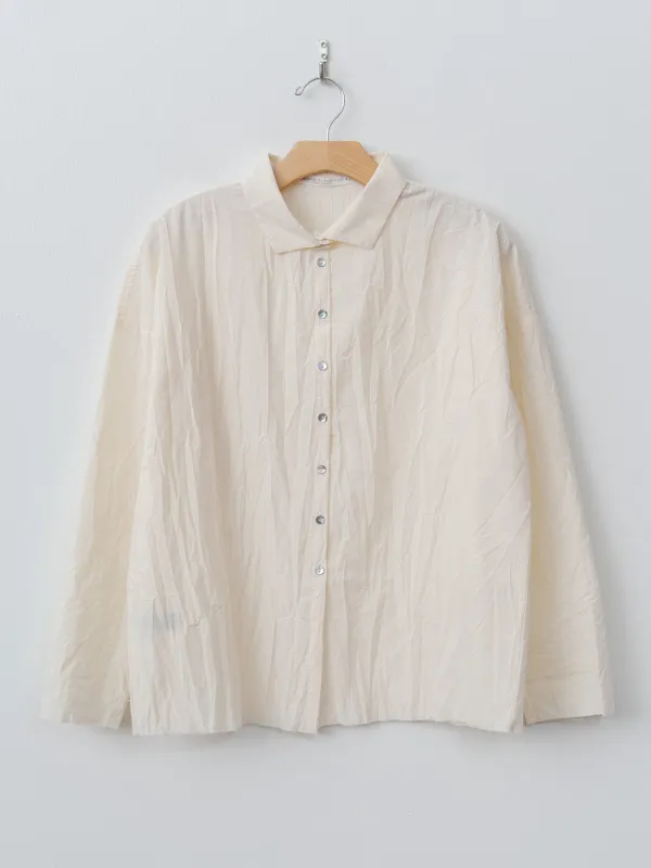 Short Collar Shirt LWR - Natural sold by Namu Shop