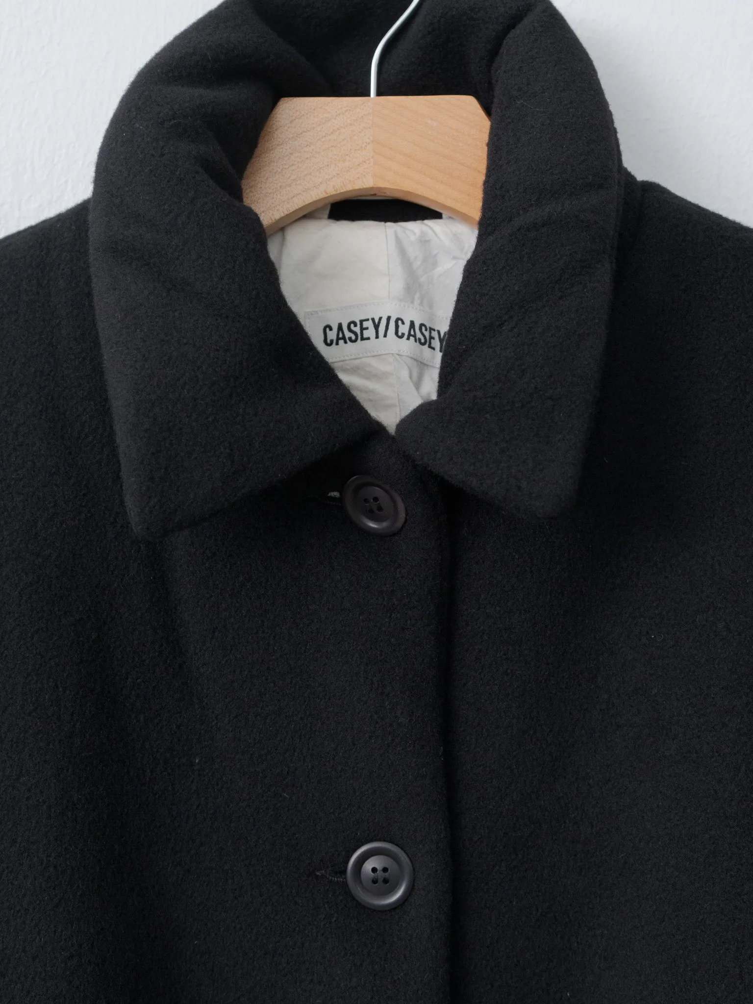 Big Blobby Coat KASPER - Black sold by Namu Shop product image thumbnail 4