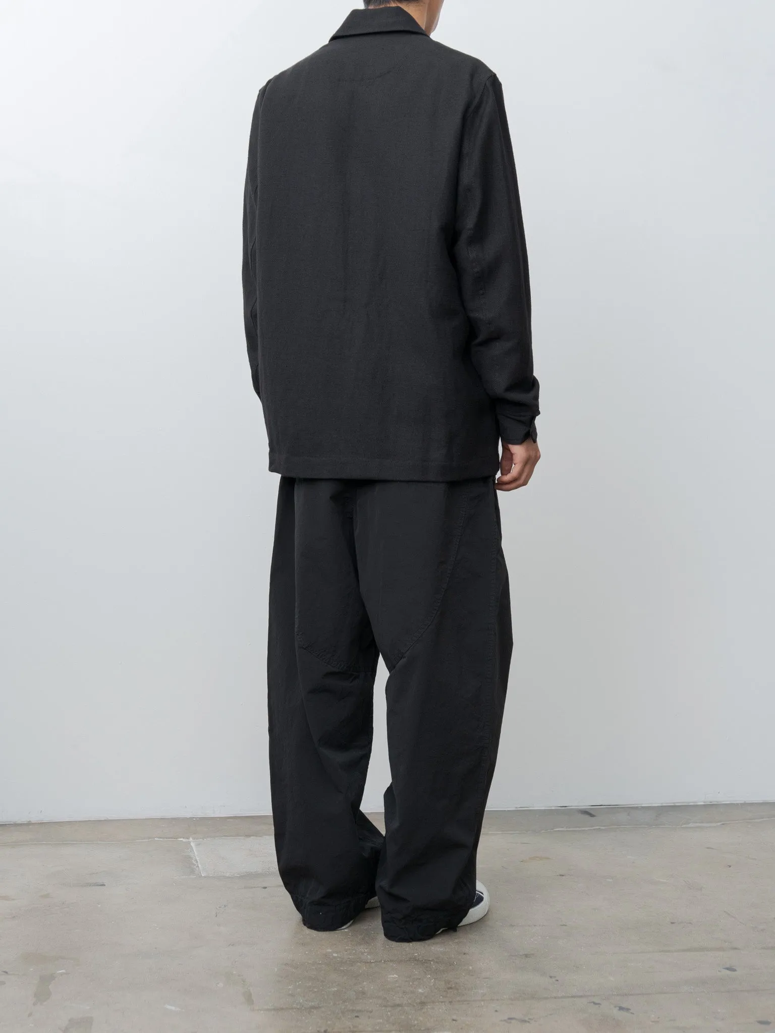 Aki Shirt Jacket FELT - Black sold by Namu Shop product image thumbnail 5