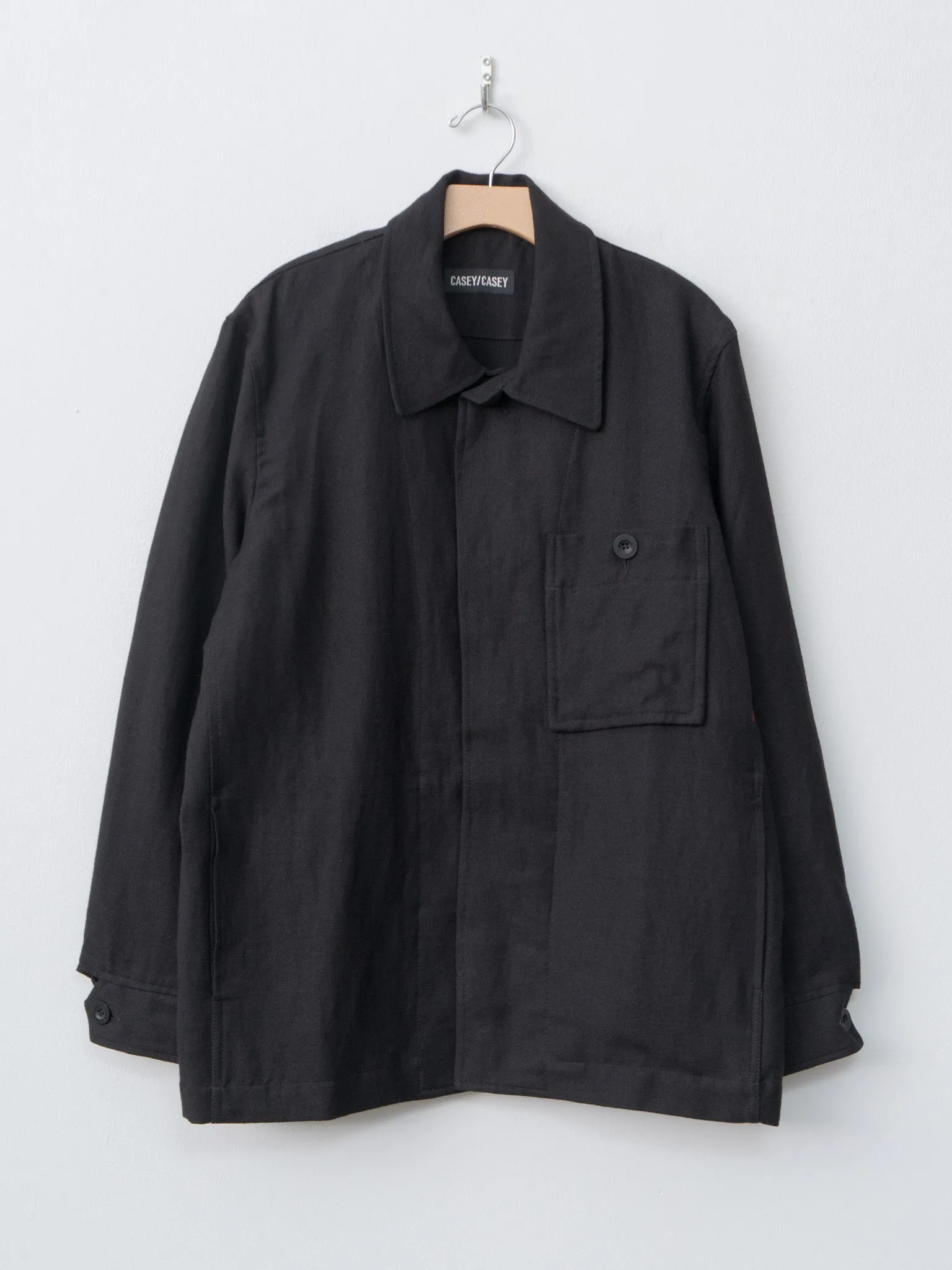 Aki Shirt Jacket FELT - Black sold by Namu Shop