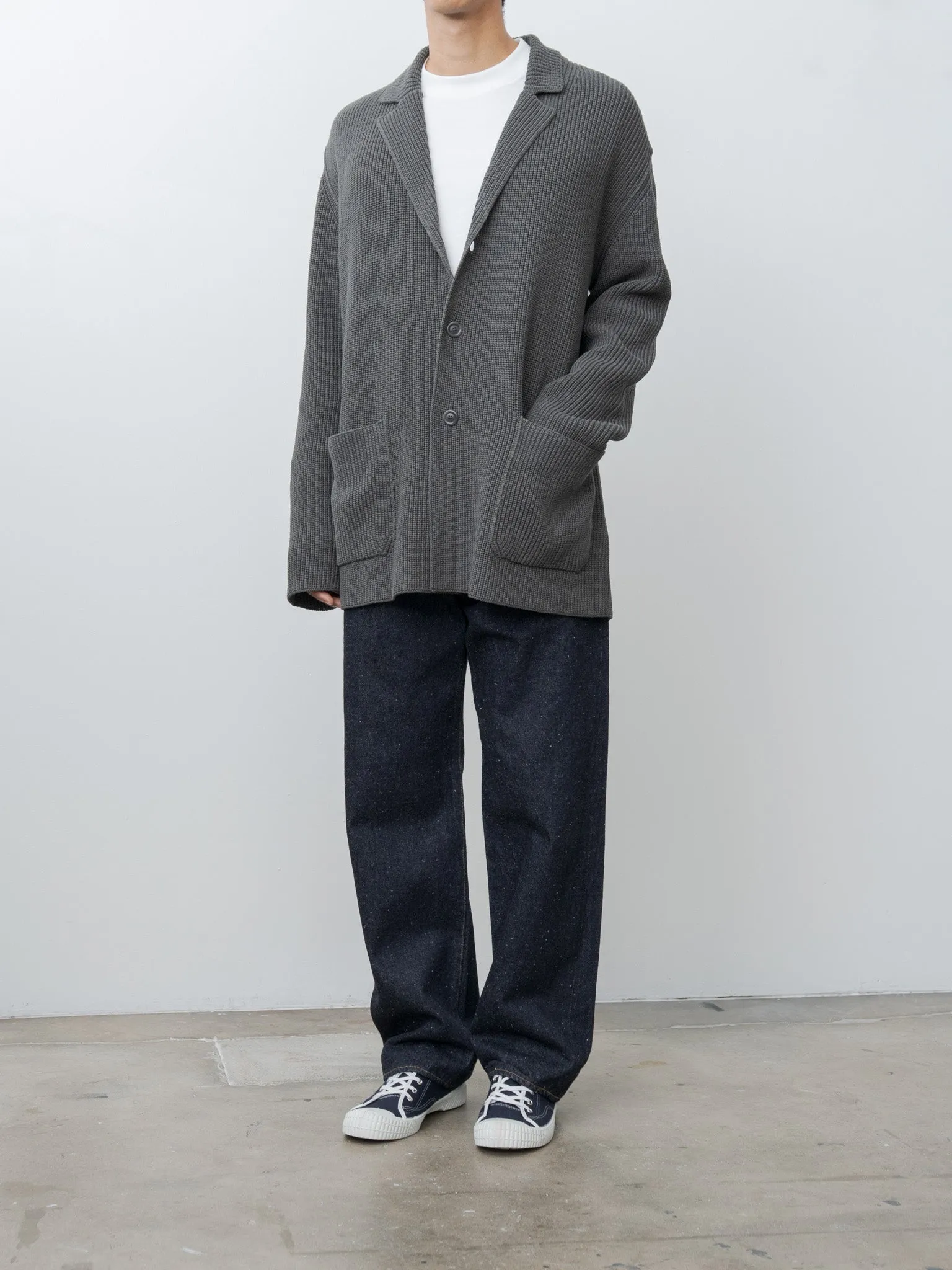 Pannocchia Jacket CREPE COT - Storm sold by Namu Shop product image thumbnail 3