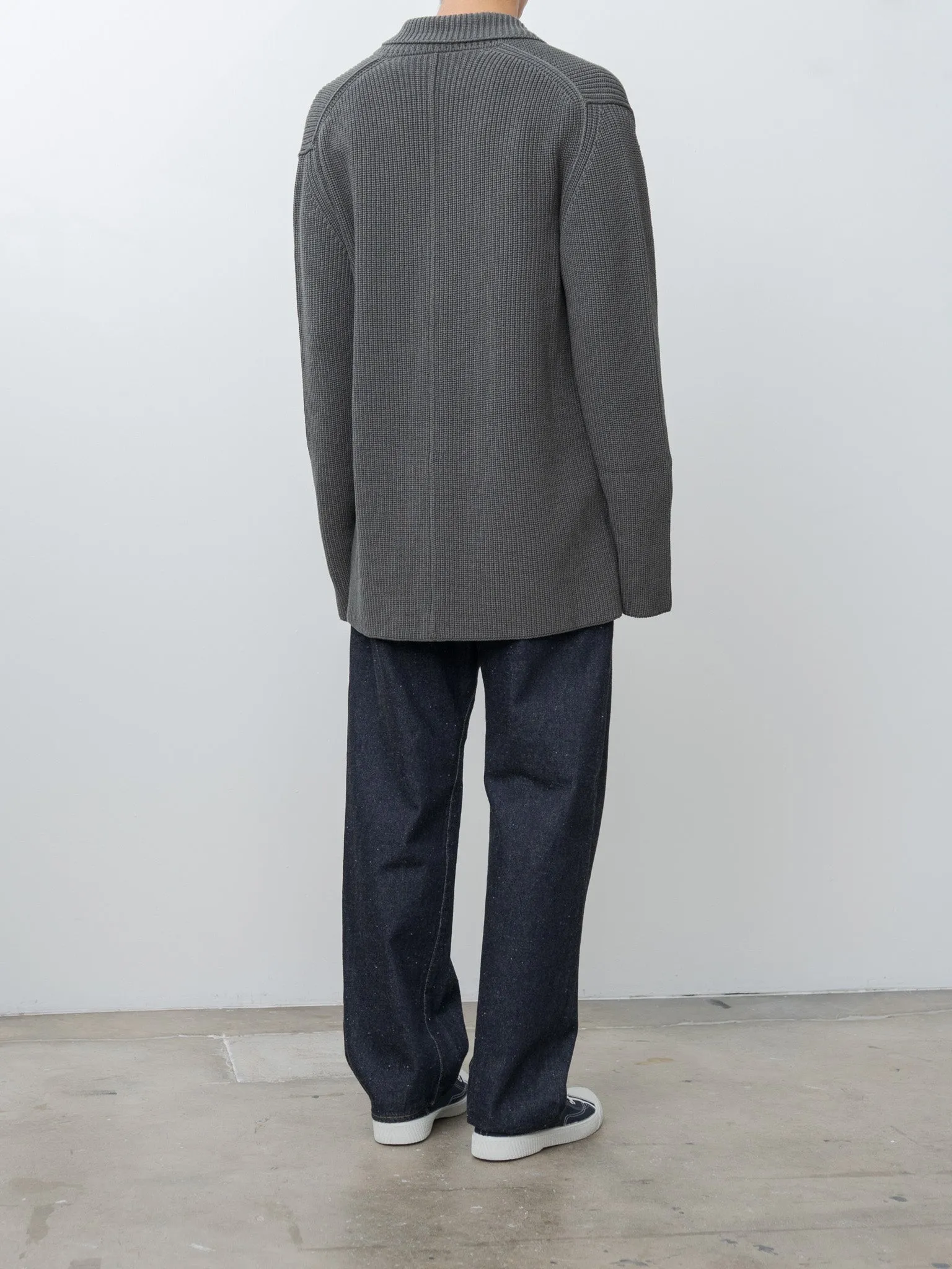 Pannocchia Jacket CREPE COT - Storm sold by Namu Shop product image thumbnail 4