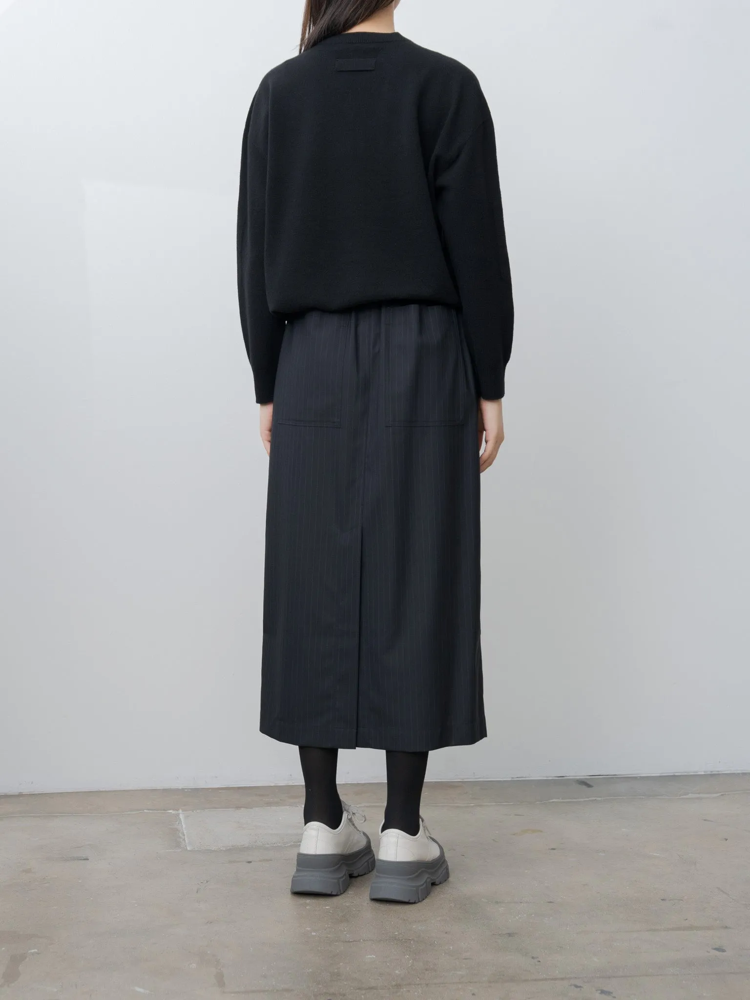 DONA-TRO Skirt - Navy Stripe sold by Namu Shop product image thumbnail 4