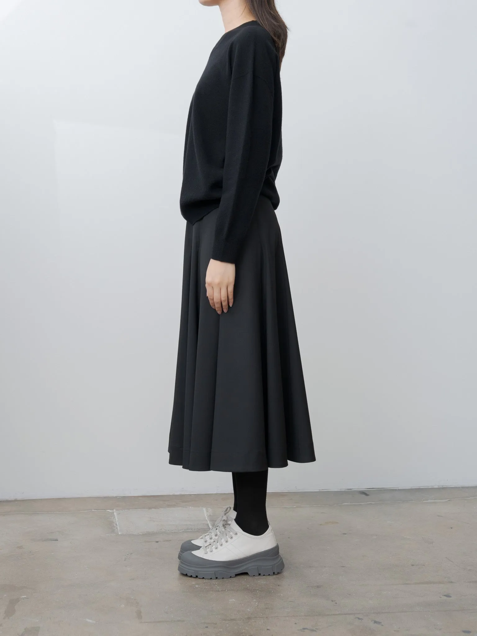 PUZZLE-TRO Skirt - Black sold by Namu Shop product image thumbnail 5
