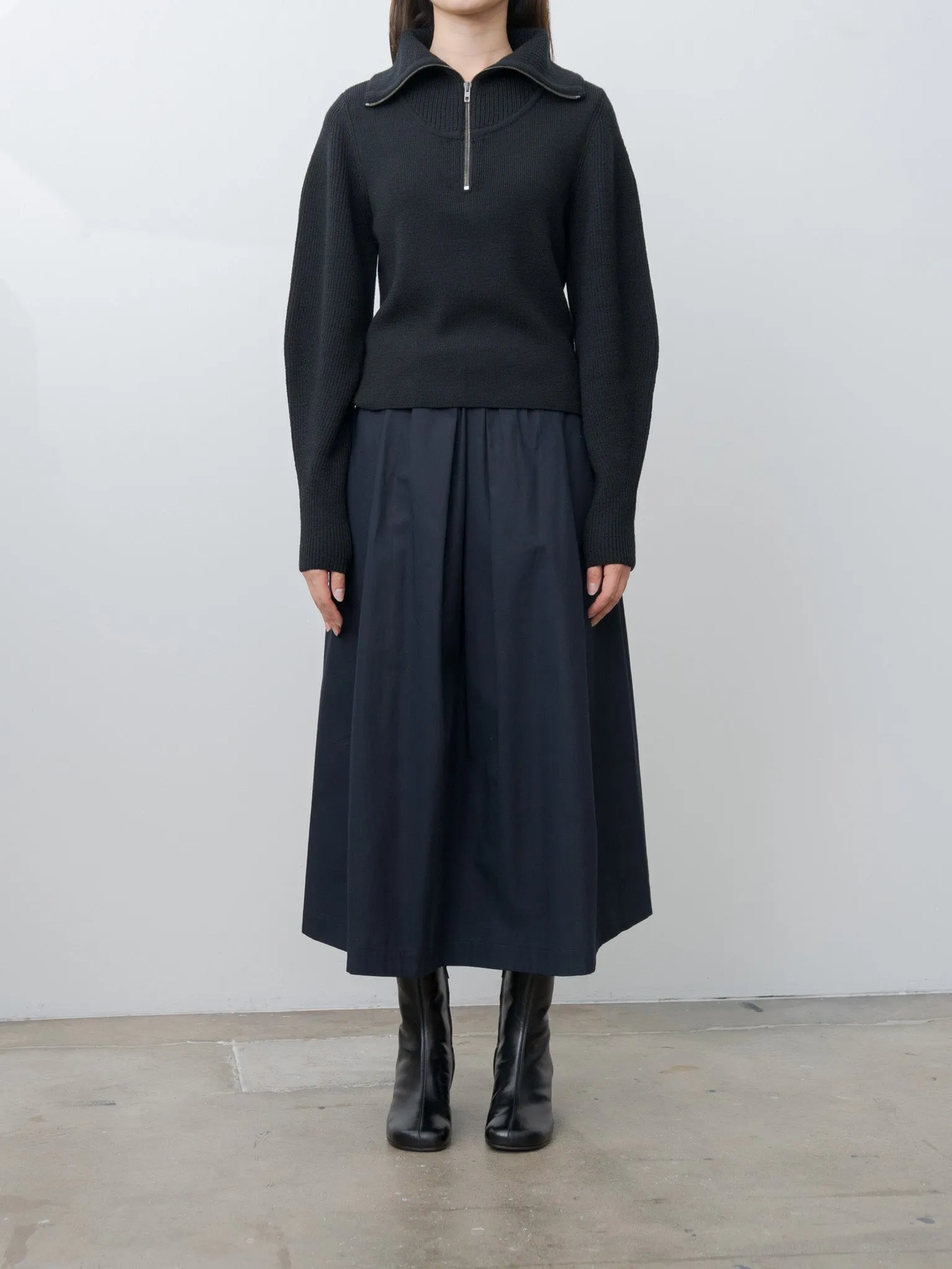 DOLLY-TWILL Skirt - Navy sold by Namu Shop product image thumbnail 3