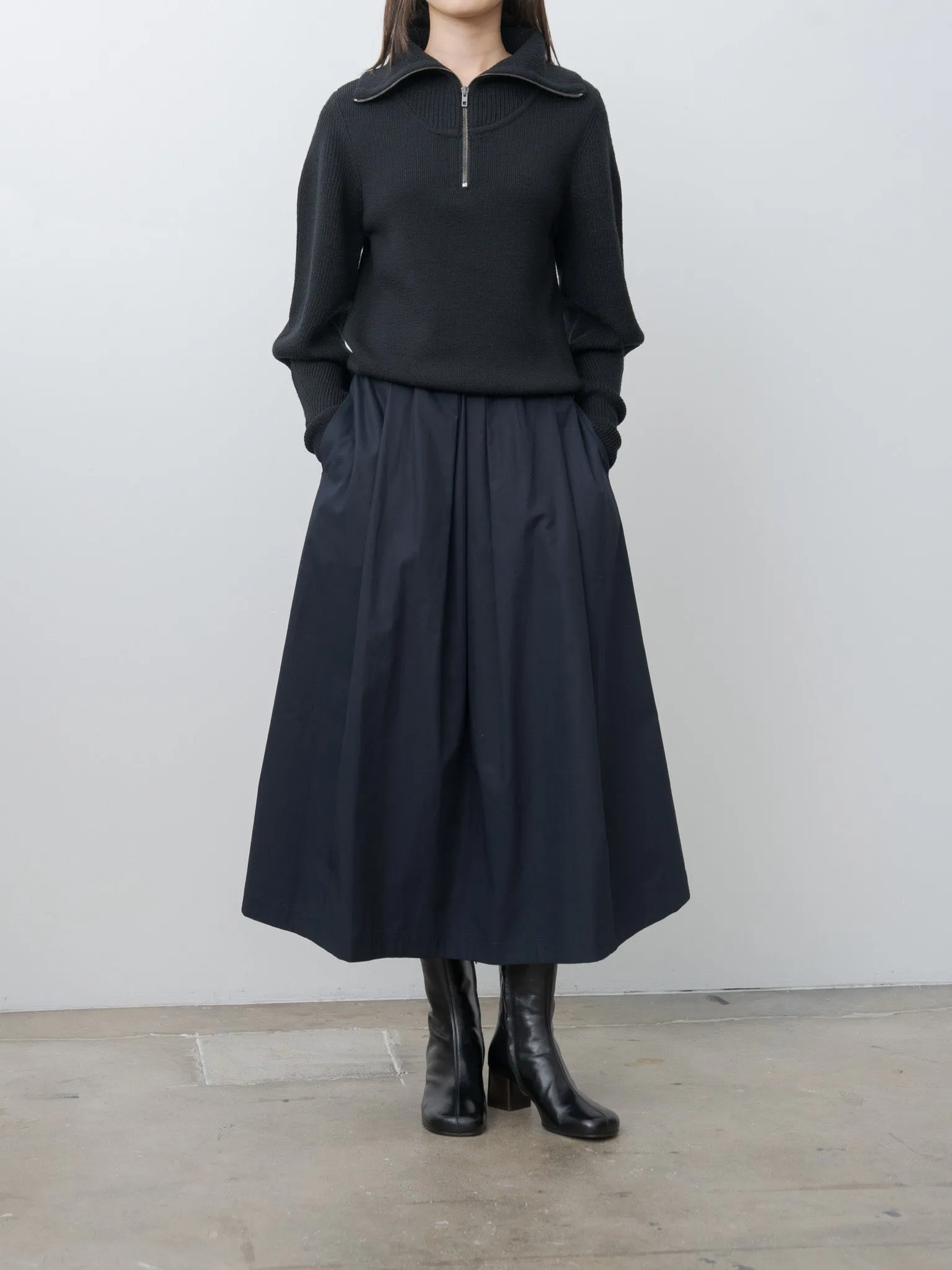 DOLLY-TWILL Skirt - Navy sold by Namu Shop product image thumbnail 2