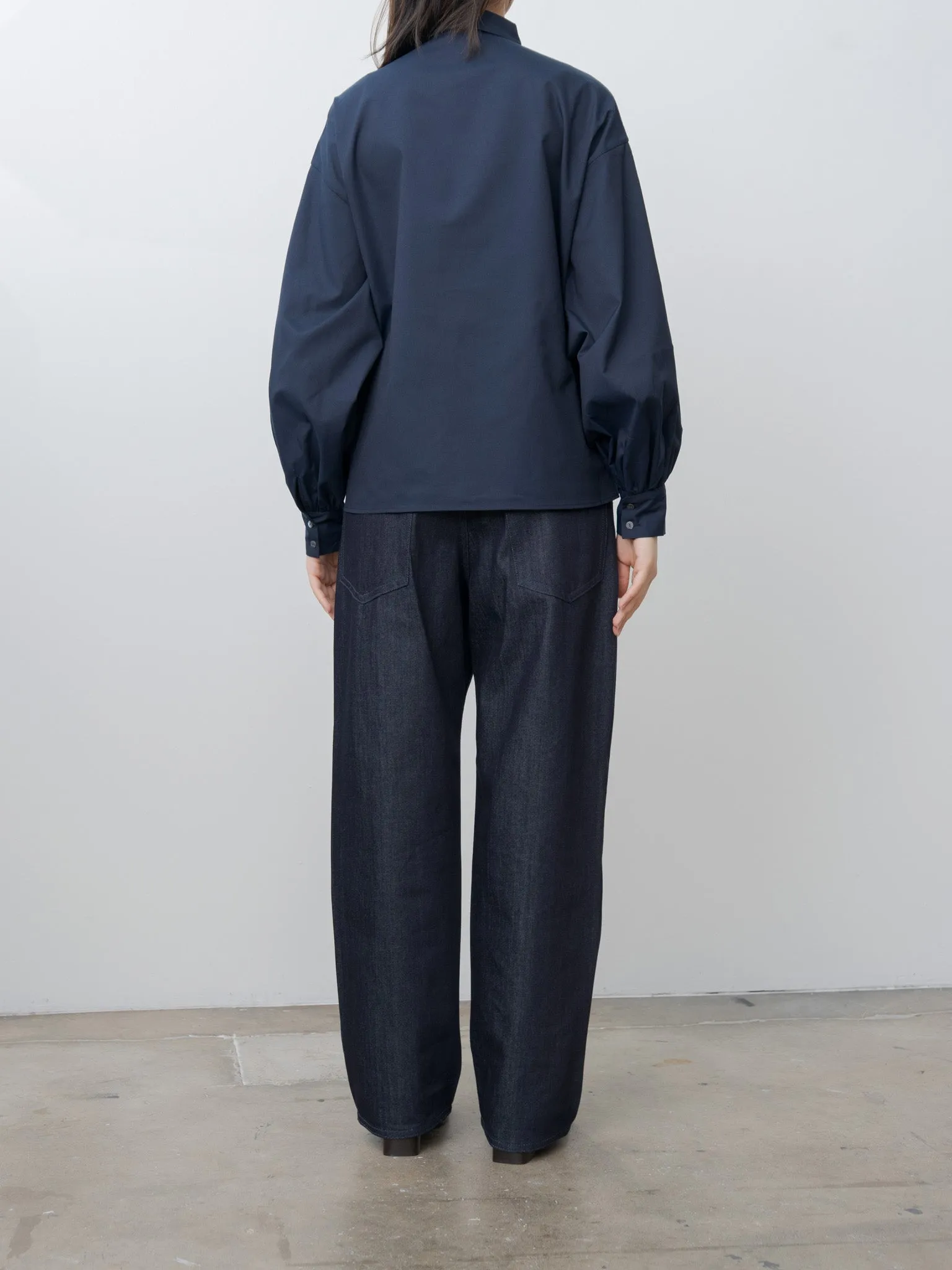 Wide Shirt - Dark Navy sold by Namu Shop product image thumbnail 5