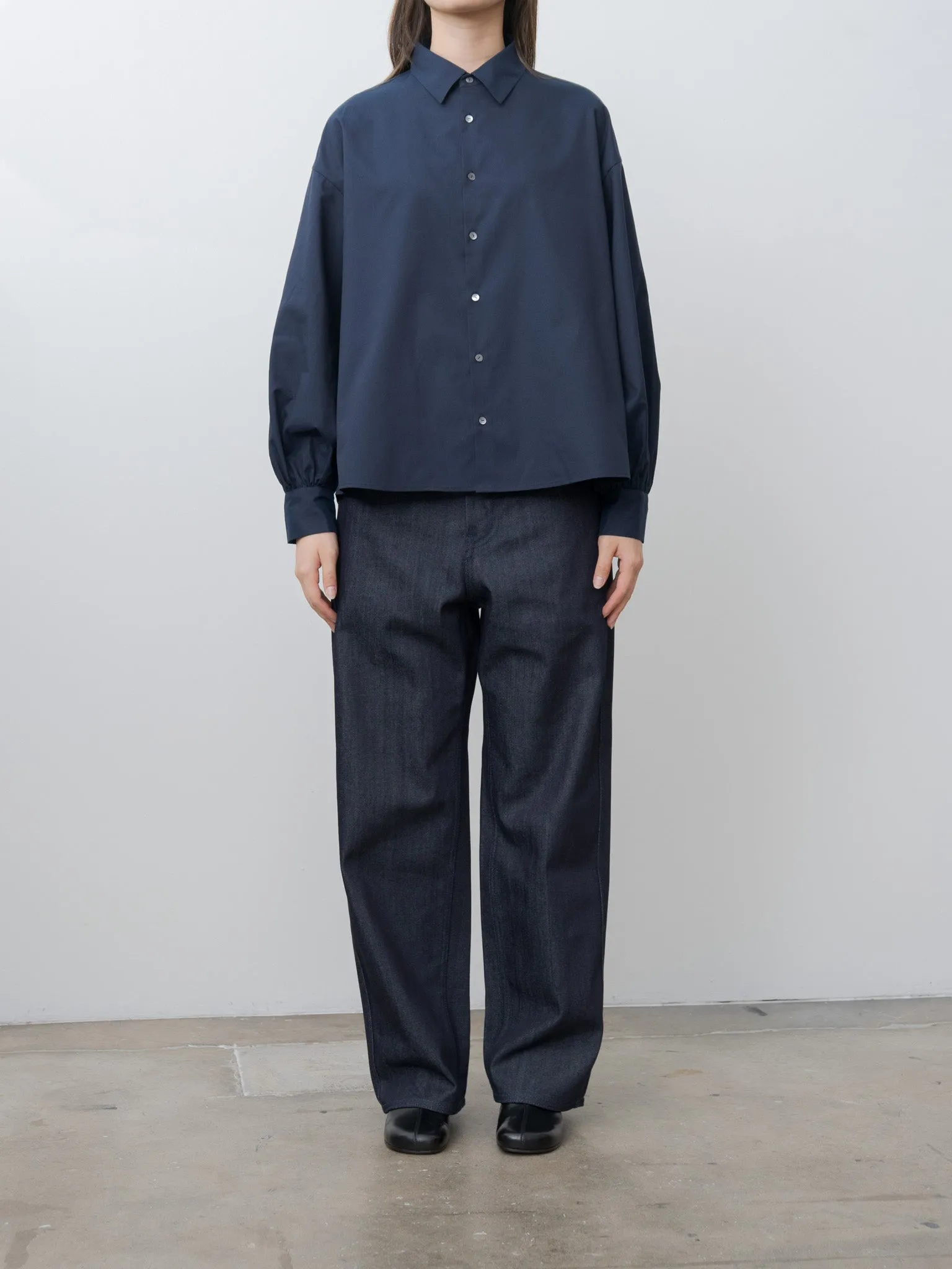 Wide Shirt - Dark Navy sold by Namu Shop product image thumbnail 2