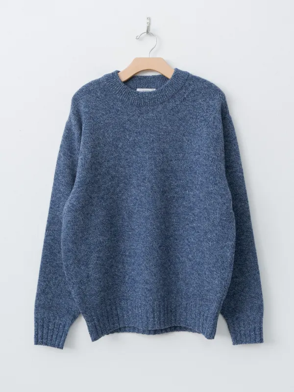 C/N Knit Sweater - Mix Blue sold by Namu Shop