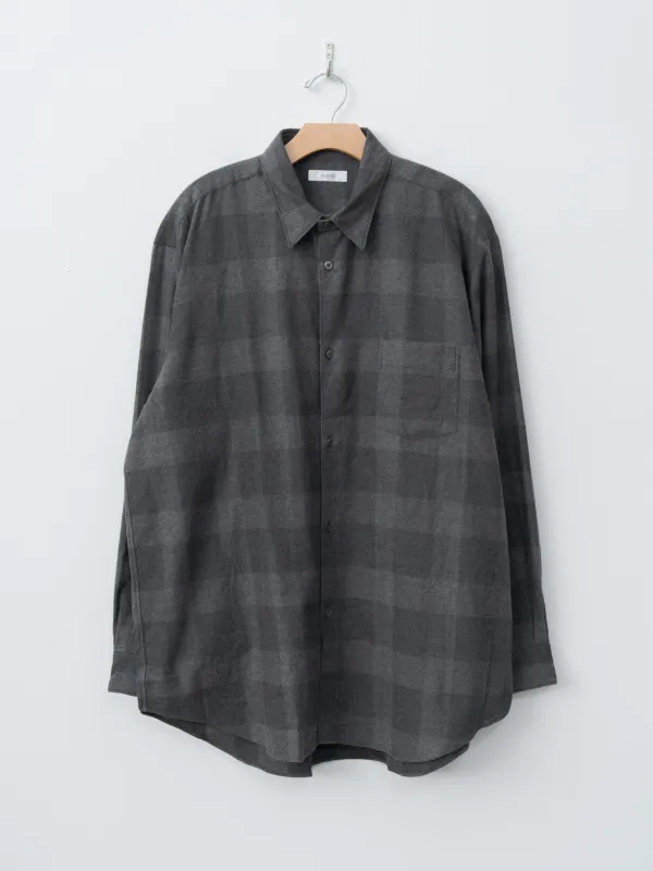 B/S Shirt - Charcoal Check sold by Namu Shop