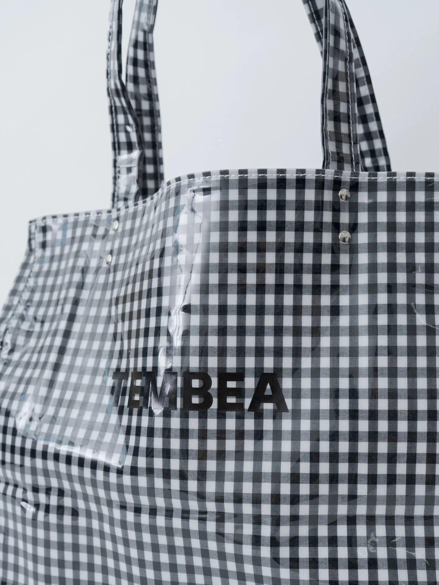 Carry Tote - Gingham Black sold by Namu Shop product image thumbnail 3