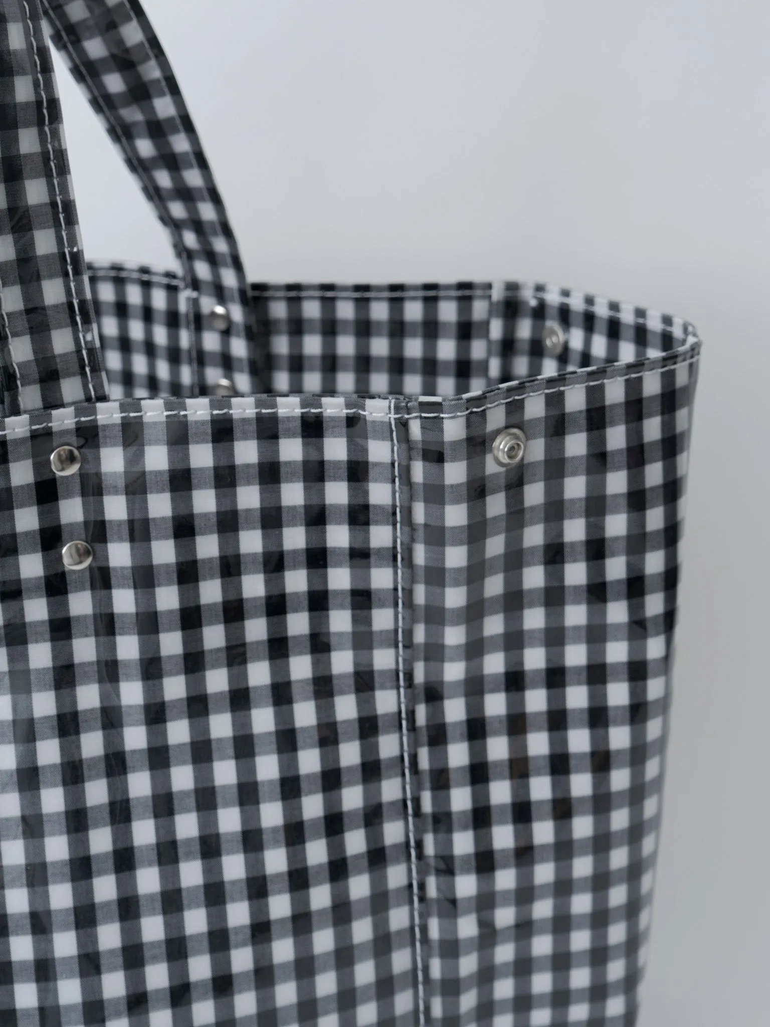 Carry Tote - Gingham Black sold by Namu Shop product image thumbnail 5