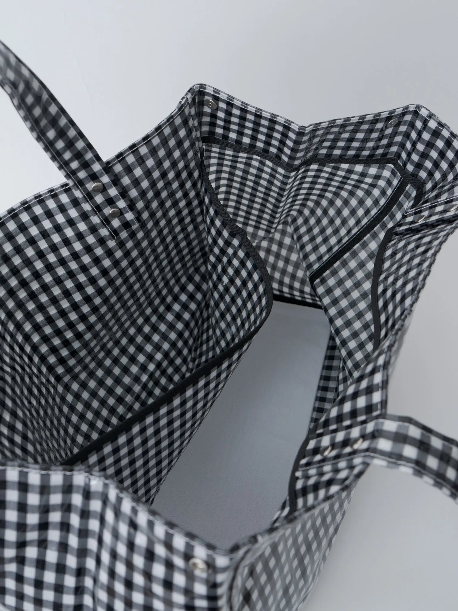 Carry Tote - Gingham Black sold by Namu Shop product image thumbnail 2