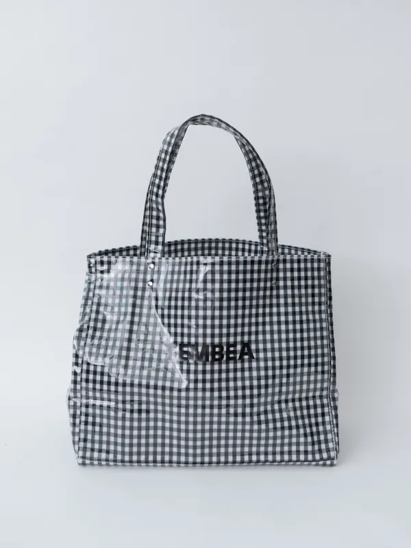 Carry Tote - Gingham Black sold by Namu Shop