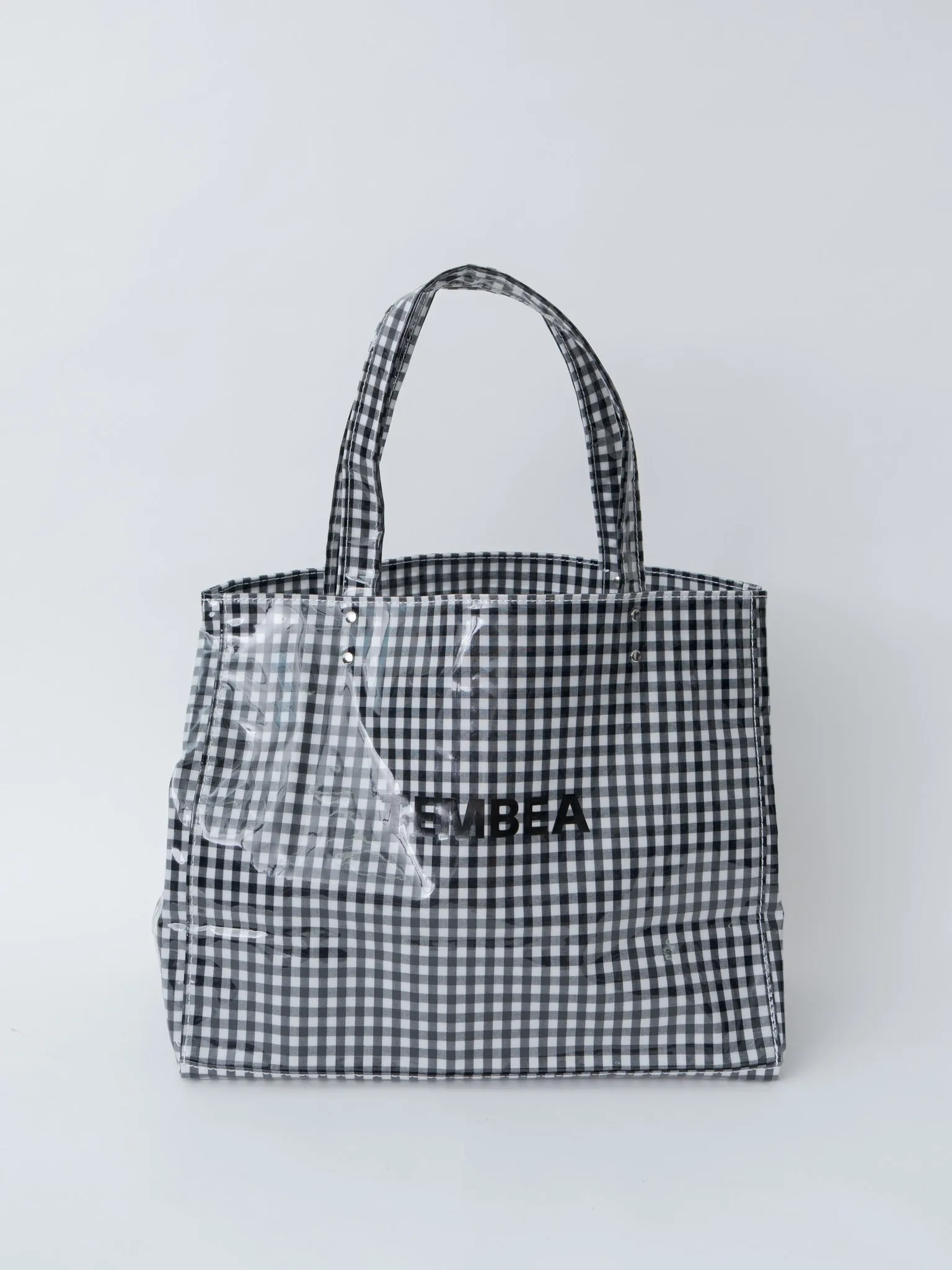 Carry Tote - Gingham Black sold by Namu Shop