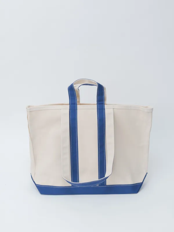 Market Tote - Natural/Navy sold by Namu Shop