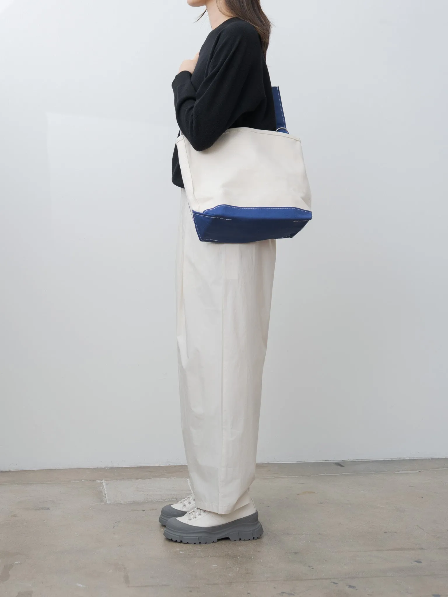 Branch Tote Small - Natural/Navy sold by Namu Shop product image thumbnail 5