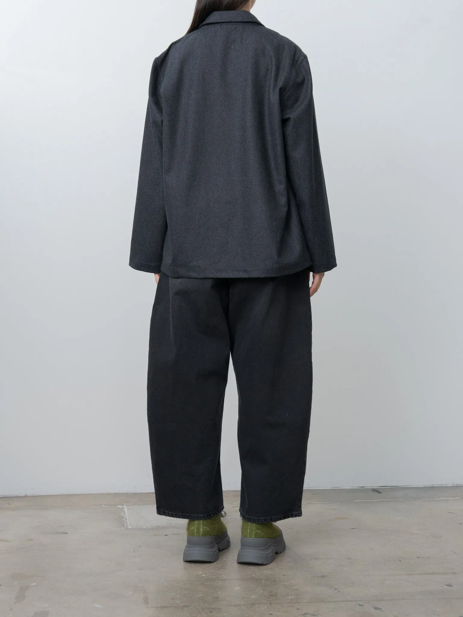 Chalco Wide Crop Pant - Washed Black sold by Namu Shop product image thumbnail 5