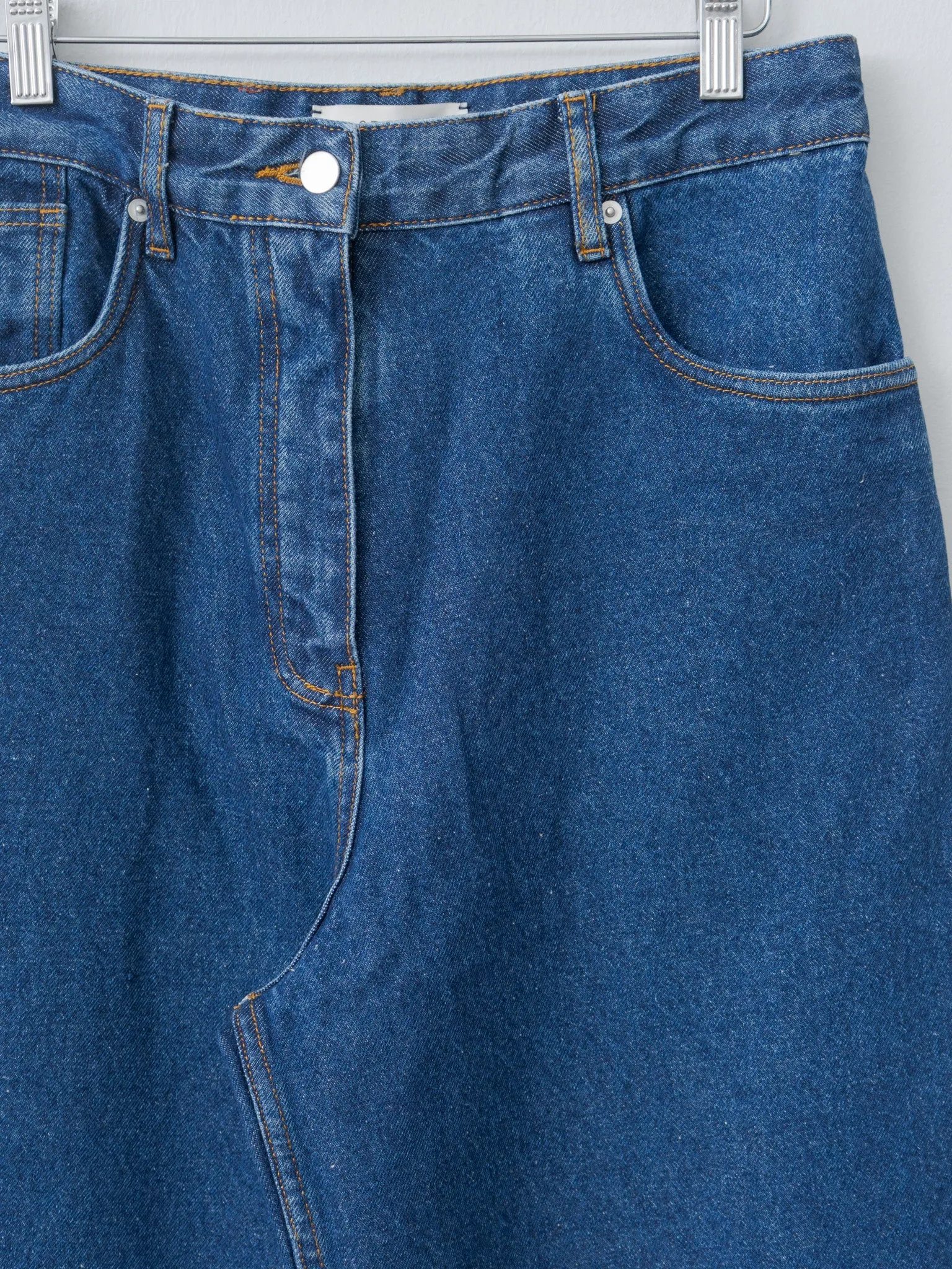 Neive Curved Leg Pant - Indigo Wash sold by Namu Shop product image thumbnail 5