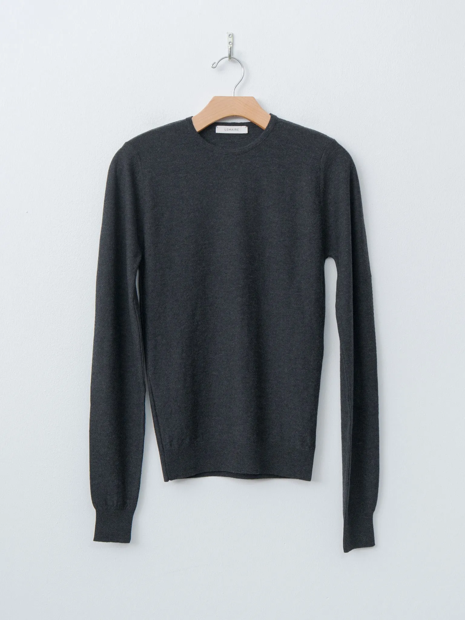 Crew Neck Sweater - Anthracite Melange sold by Namu Shop