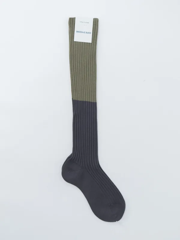 Friday Socks - Olive/Charcoal sold by Namu Shop