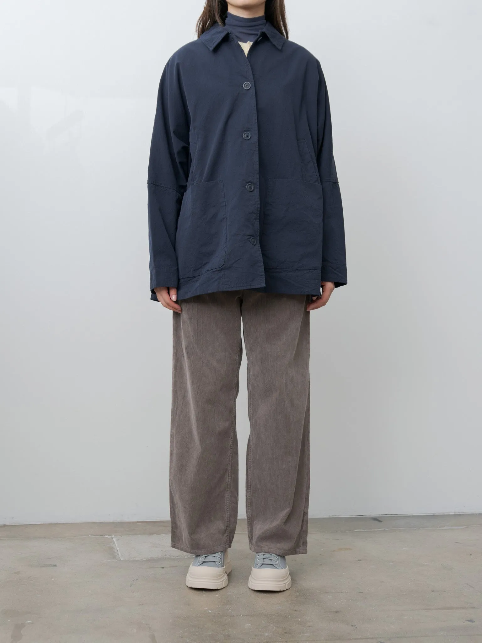 Tatiana Jacket DOUBLE COT - Navy sold by Namu Shop product image thumbnail 3