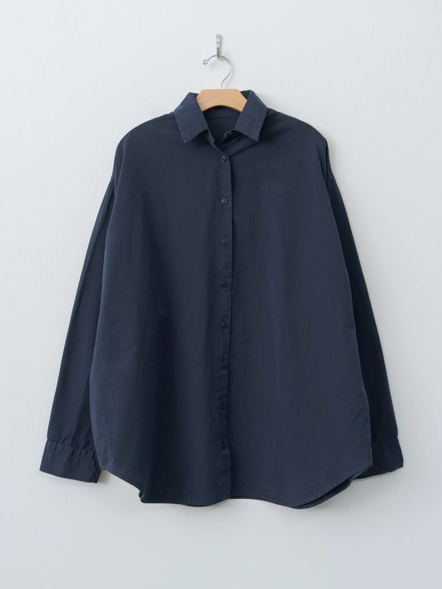 Tippy Shirt PAPER COT - Navy sold by Namu Shop