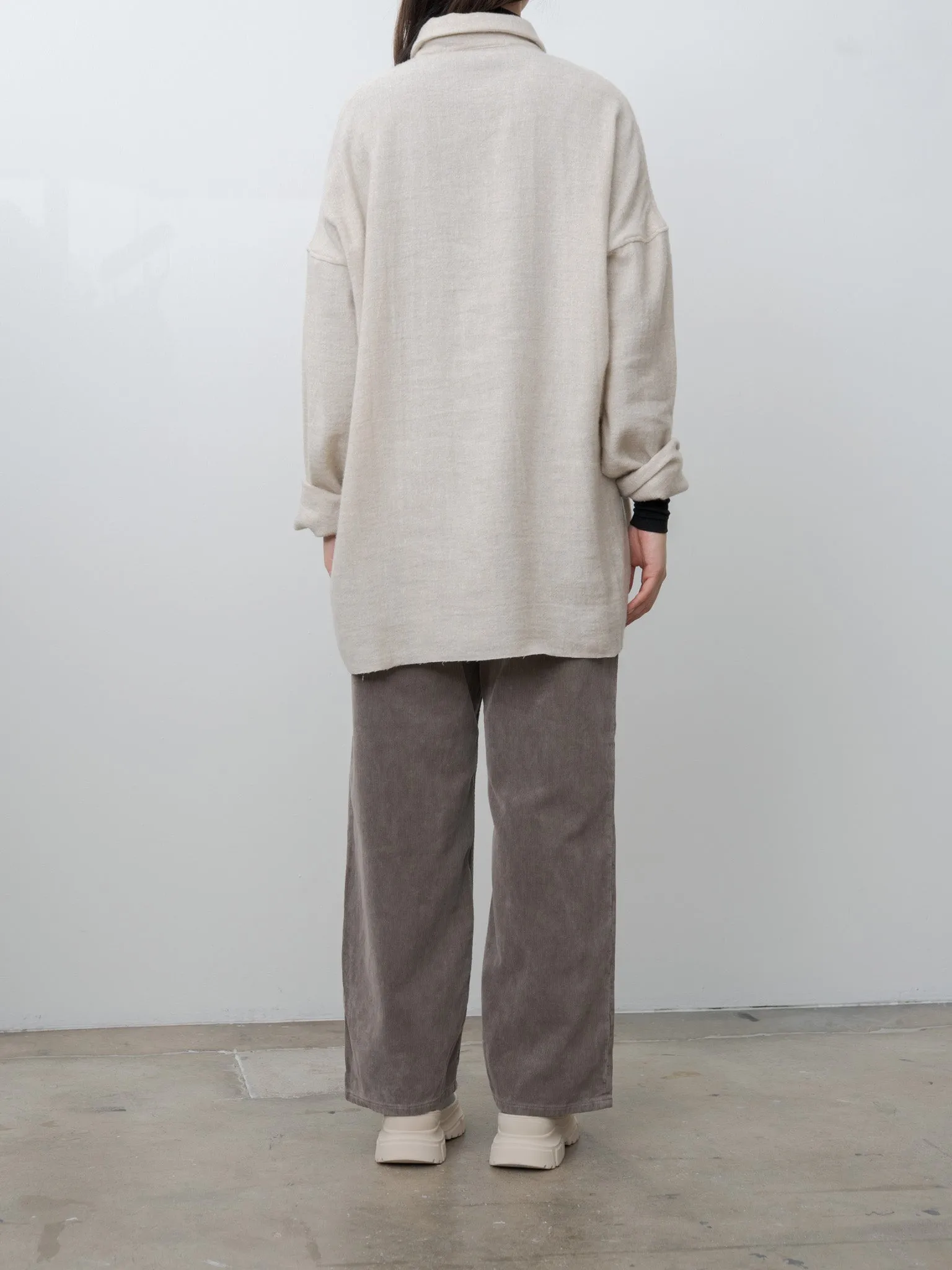 Soft Collar Shirt Light WO/WS - Natural sold by Namu Shop product image thumbnail 5