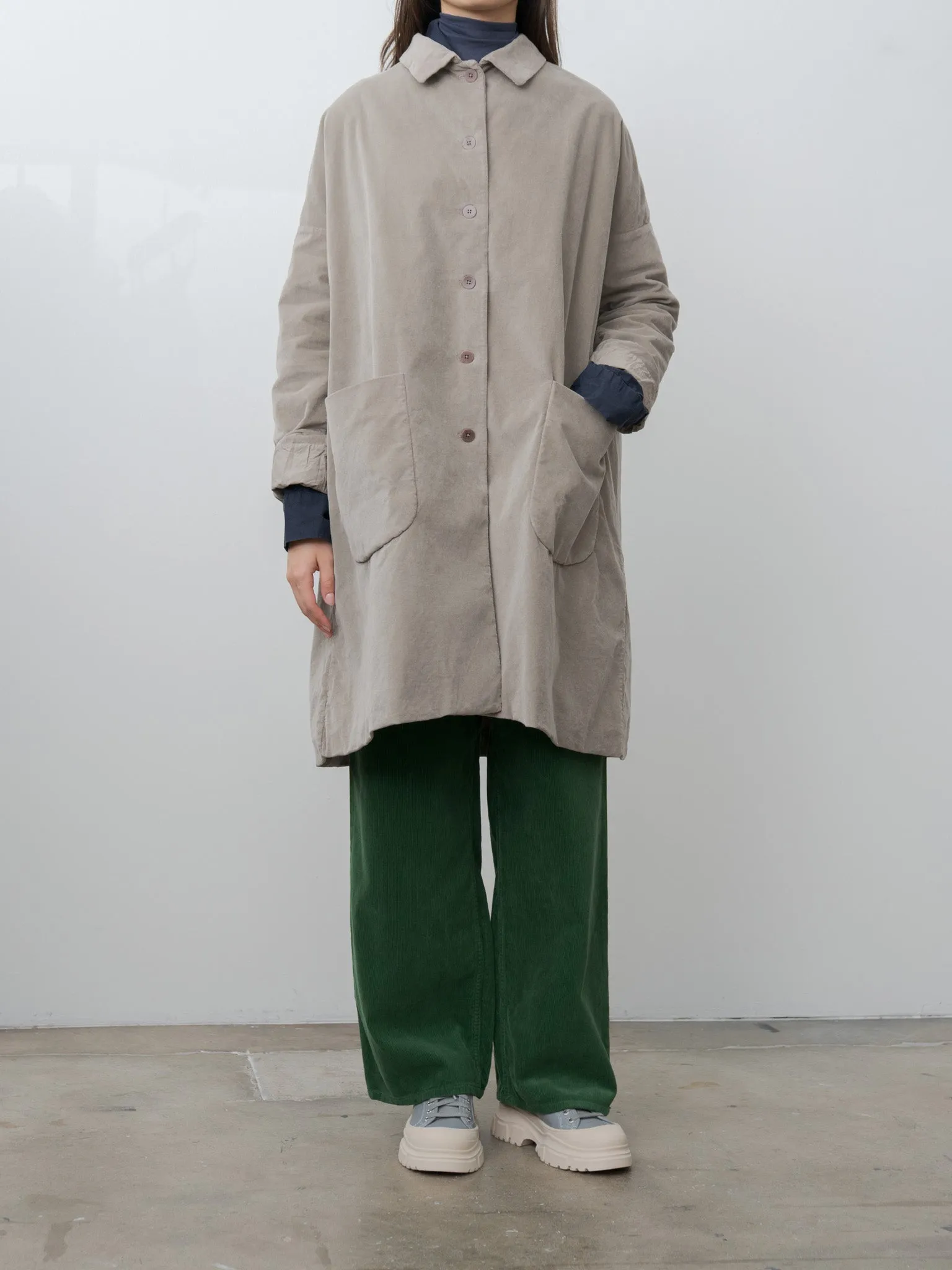 Collar Coat V - Marron Glace sold by Namu Shop product image thumbnail 4