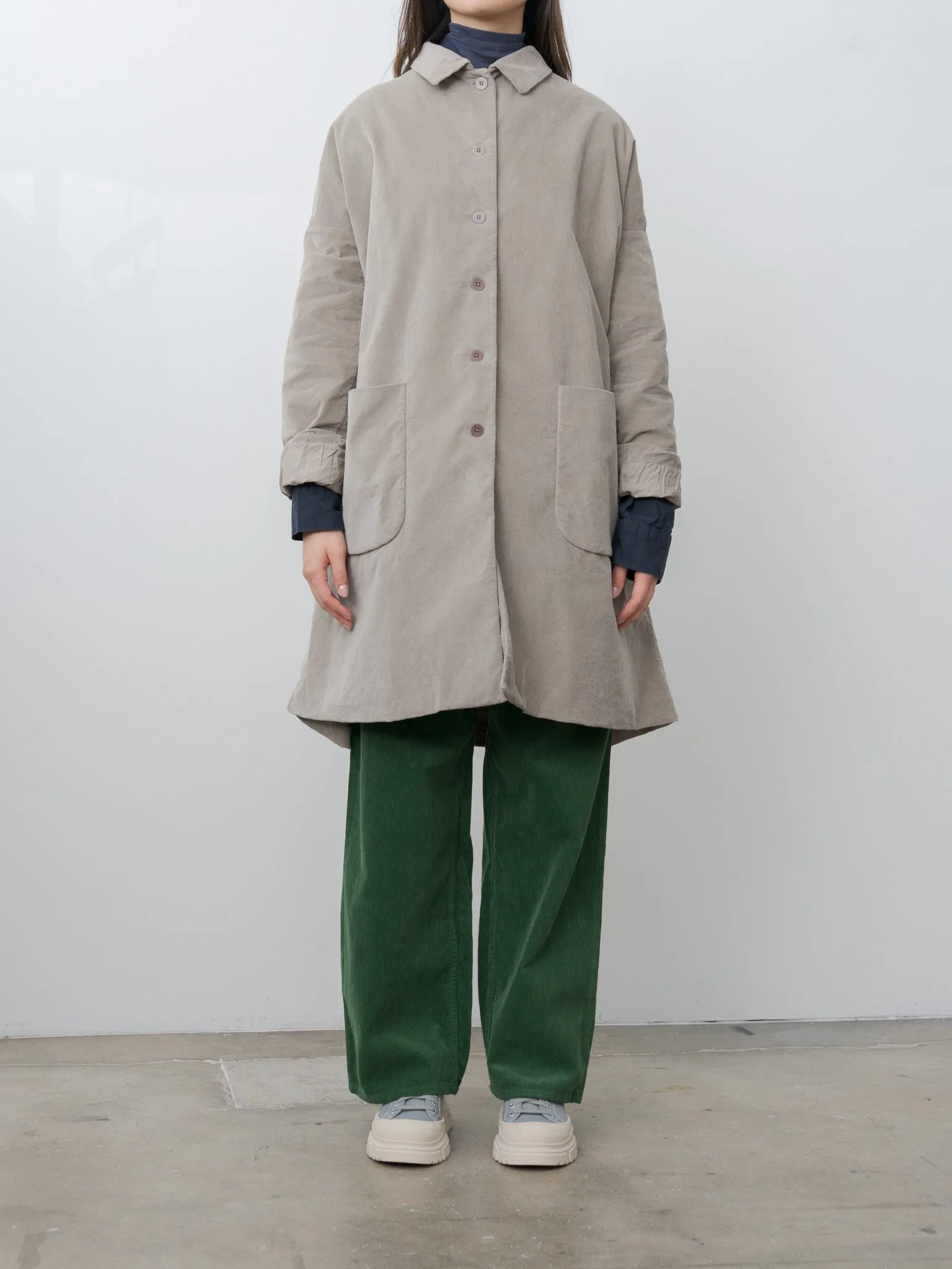 Collar Coat V - Marron Glace sold by Namu Shop product image thumbnail 2