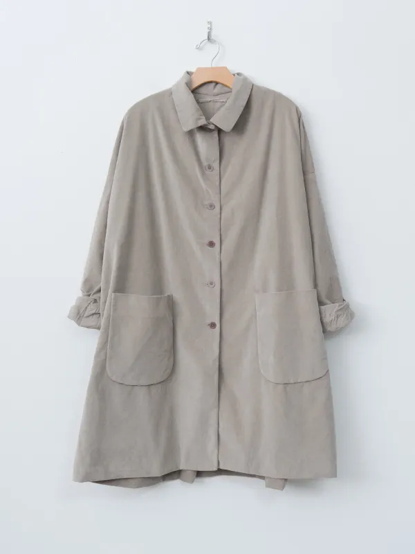 Collar Coat V - Marron Glace sold by Namu Shop