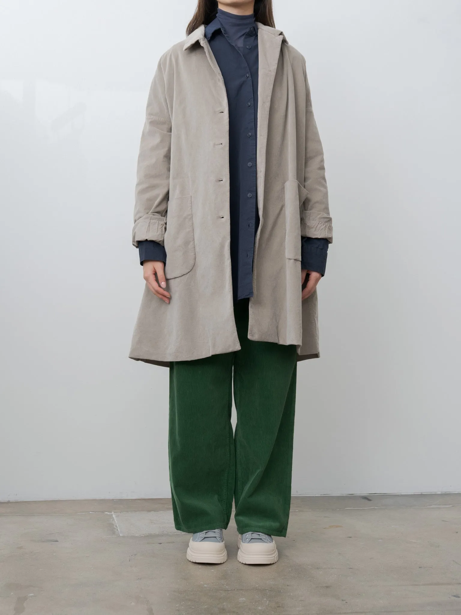 Collar Coat V - Marron Glace sold by Namu Shop product image thumbnail 3