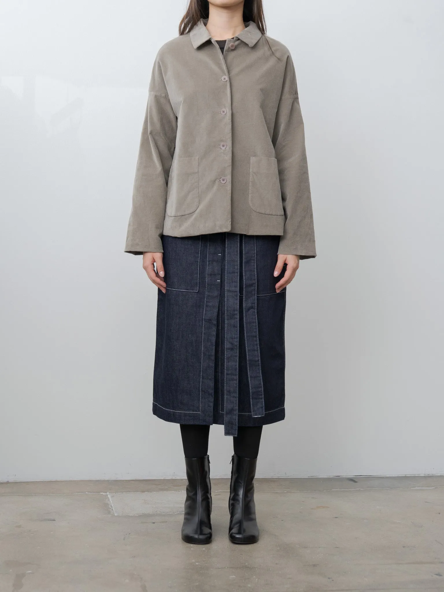 Shirt Loose Blazer V - Marron Glace sold by Namu Shop product image thumbnail 2