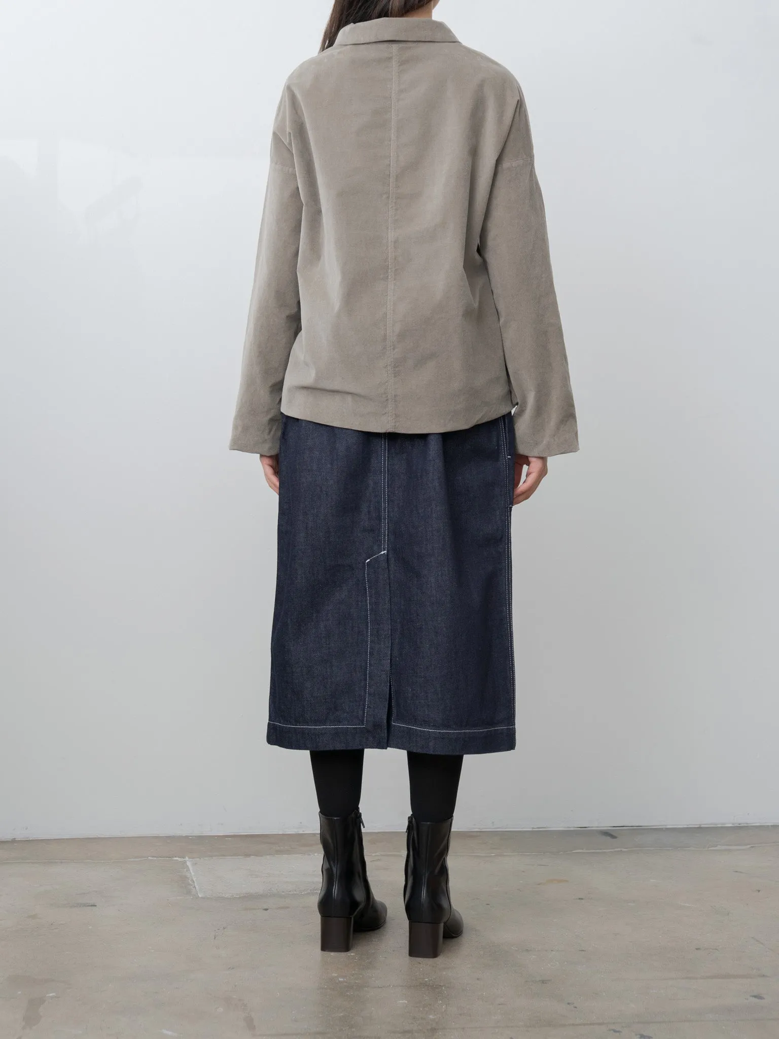 Shirt Loose Blazer V - Marron Glace sold by Namu Shop product image thumbnail 4