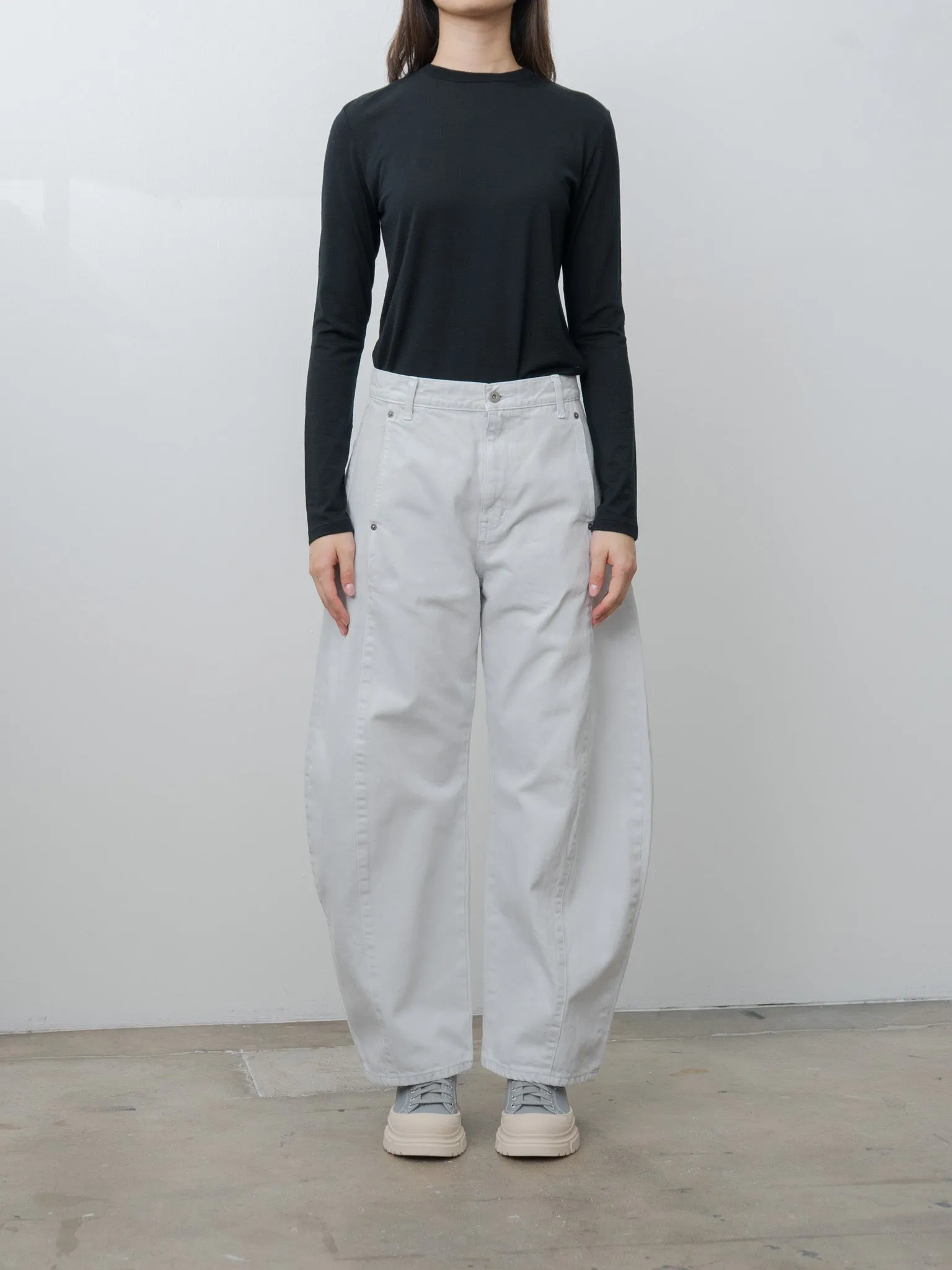 Wool Soft Jersey L/S Tee - Black sold by Namu Shop product image thumbnail 3