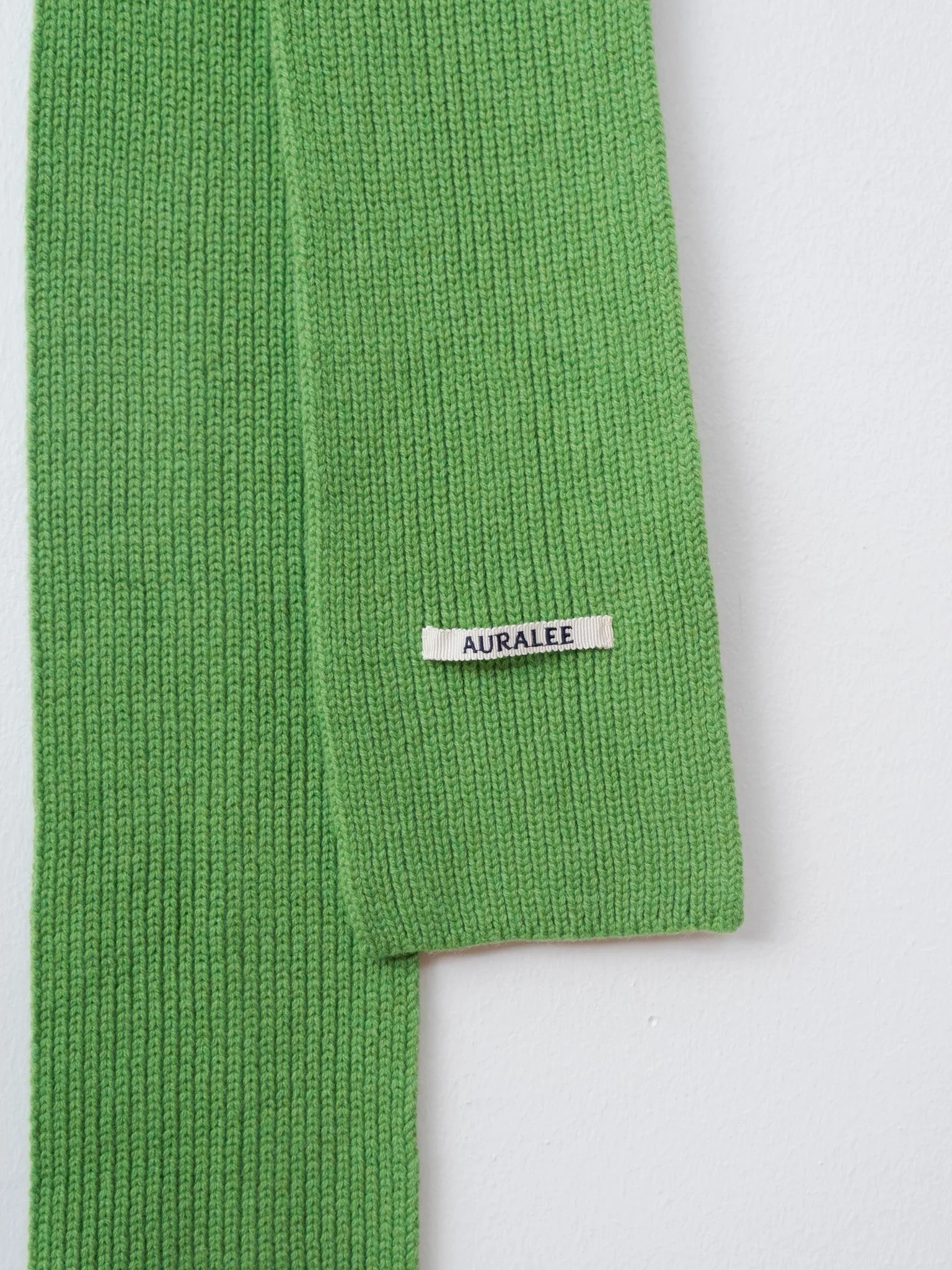 Light Cashmere Knit Stole - Green sold by Namu Shop product image thumbnail 5